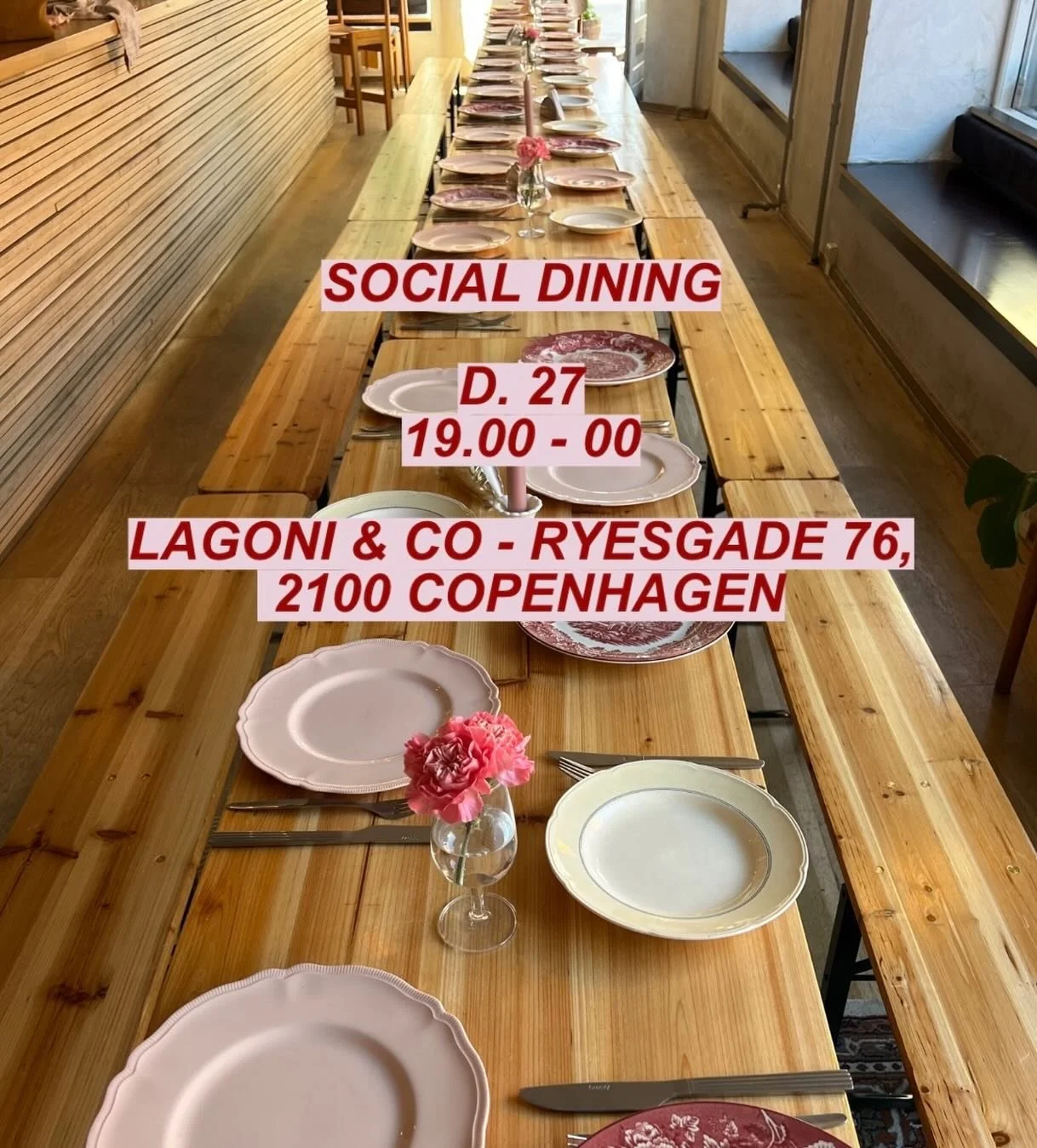 SOCIAL DINING AT LAGONI 

Buy your ticket now!
LINK IN BIO <3