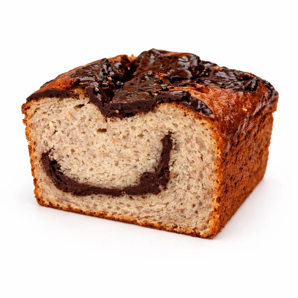 Veganes Schokobananenbrot