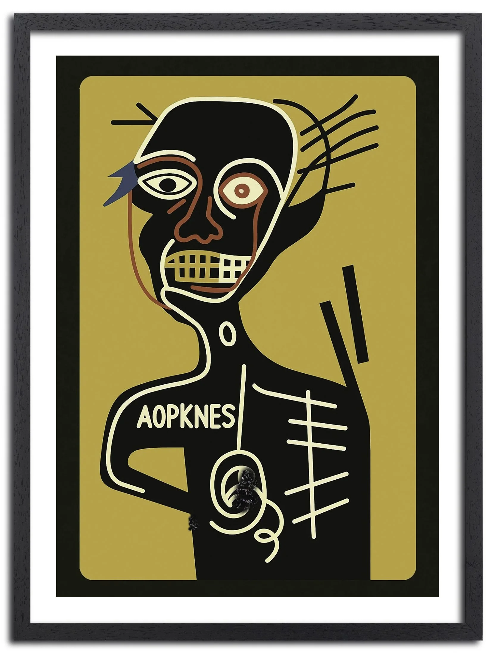 Primitive Echoes – Pop Art Poster Print