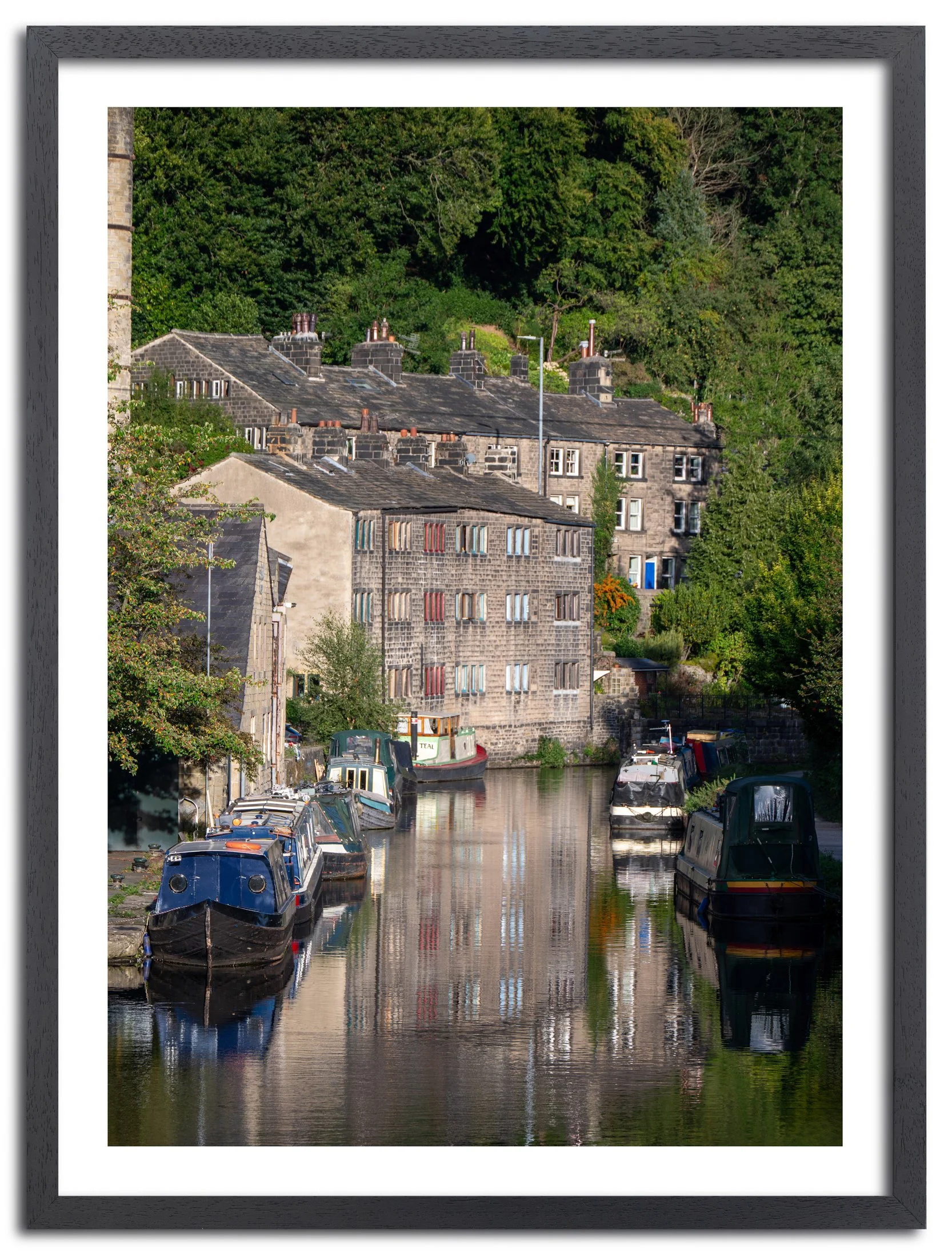 Hebden Bridge Canal – Fine Art Photography Print