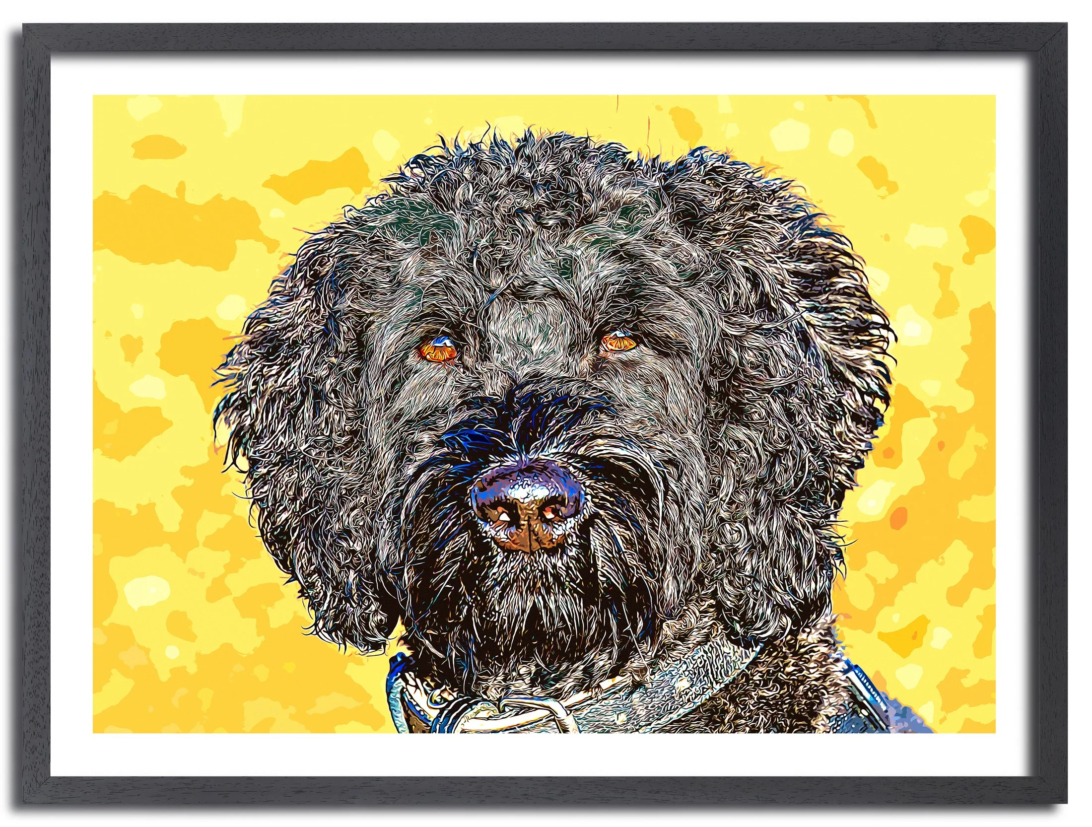 Finn – Bespoke Artistic Dog Portrait