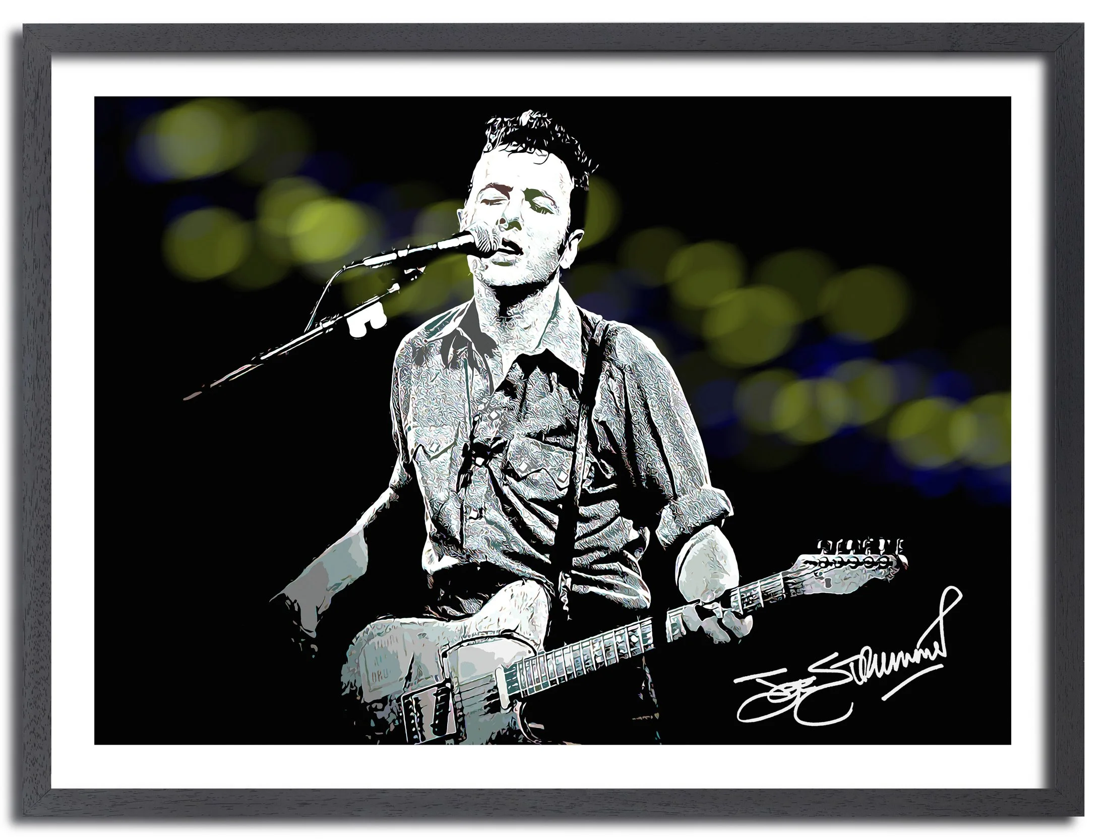 Joe Strummer Artwork – The Clash Lead Singer Portrait