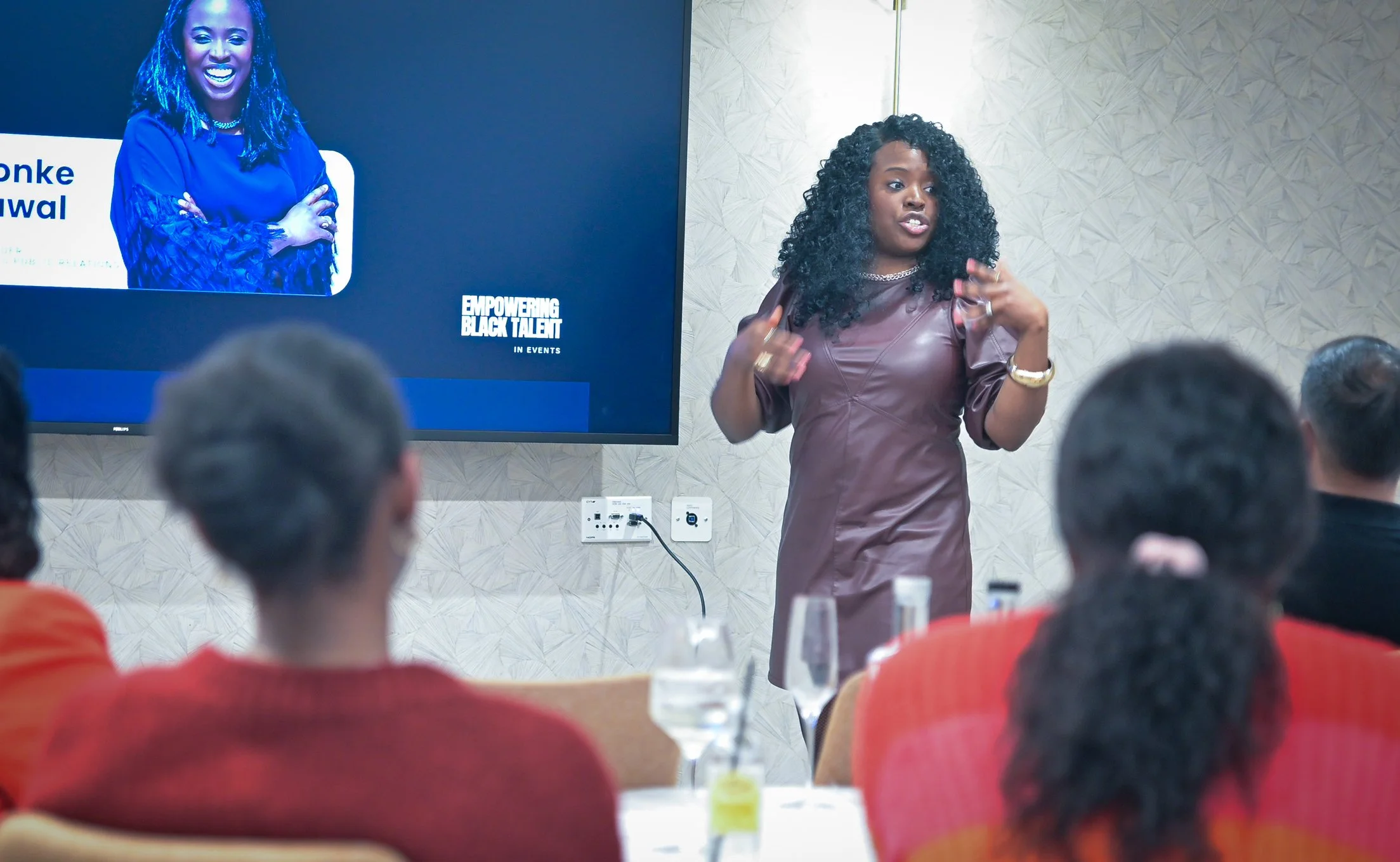 black personal branding coach - corporate visibility trainer - executive presence trainer