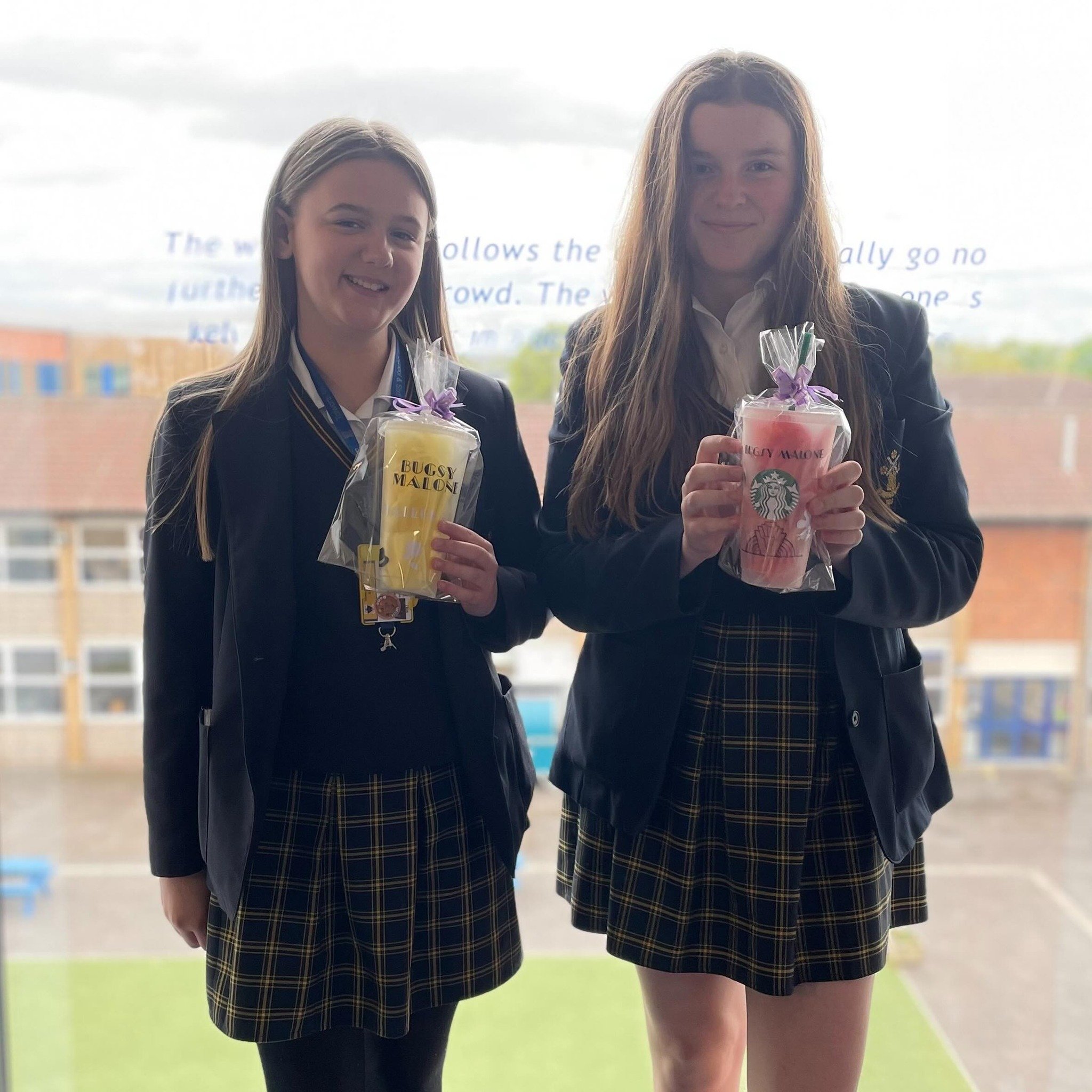 🎉 Big shoutout to Hannah G &amp; Tabitha S, the winners of our Drama Bugsy Malone social media competition! 🌟 

Your comments brought so much kindness and enthusiasm to our posts about the production. We&rsquo;re thrilled to award you with your wel