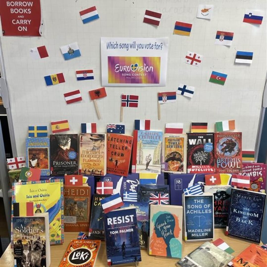 🎶✨ How incredible is our librarian? In the lead-up to Saturday&rsquo;s Eurovision Song Contest, she hosted a fun ballot competition right here at school! 🌍🎤 Students were invited to vote for their favourite to win, and we had a bustling turnout wi