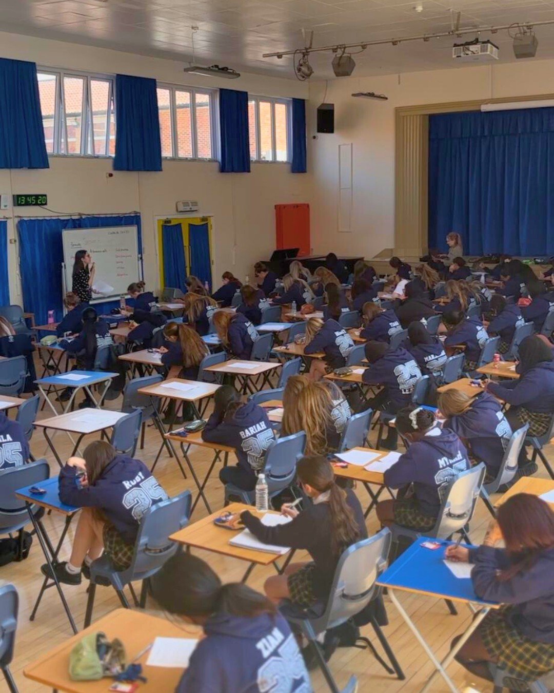 Our Year 11s are deep into their GCSE season &mdash; and we couldn&rsquo;t be prouder of the hard work, dedication, and resilience they&rsquo;ve shown!

This photo was taken during a recent revision session, styled just like an actual exam setup. The