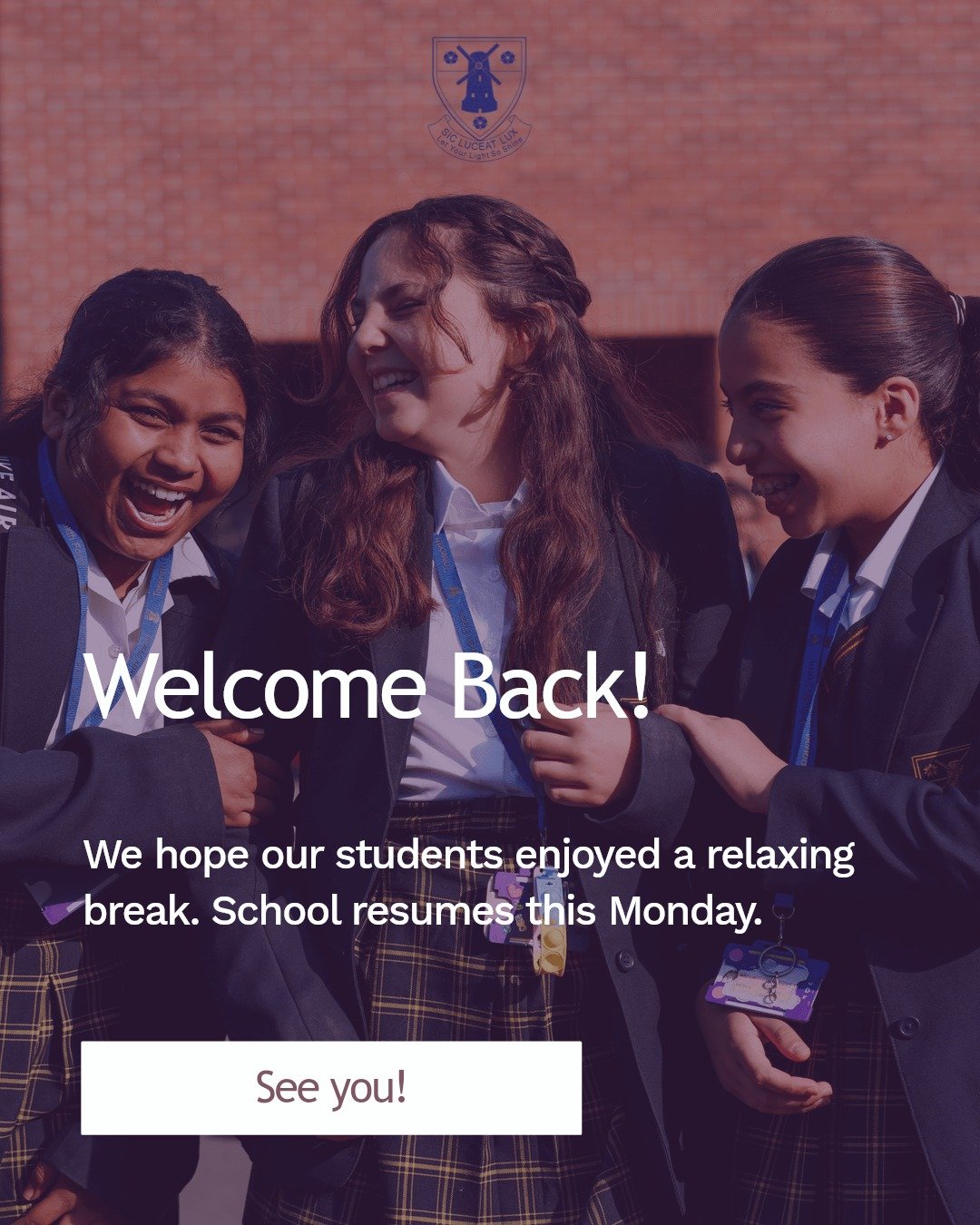 As we wrap up a wonderful half term, we hope all our students are feeling refreshed and ready to return on Monday. We are looking forward to welcoming each and every one of you back with renewed energy and excitement for the rest of the school year! 