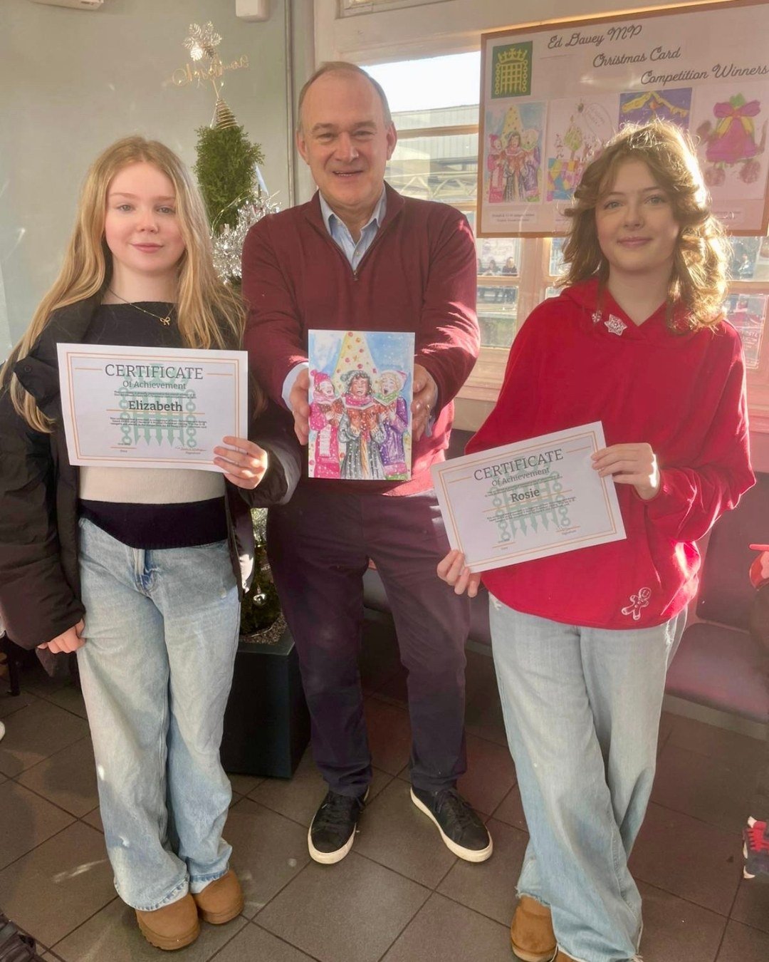 🎄✨ We are still so proud ✨🎄

We are still incredibly proud of our students for their fantastic Christmas card designs, which were recognised as part of a local Christmas card competition. Their creativity, effort and talent truly stood out, and it 