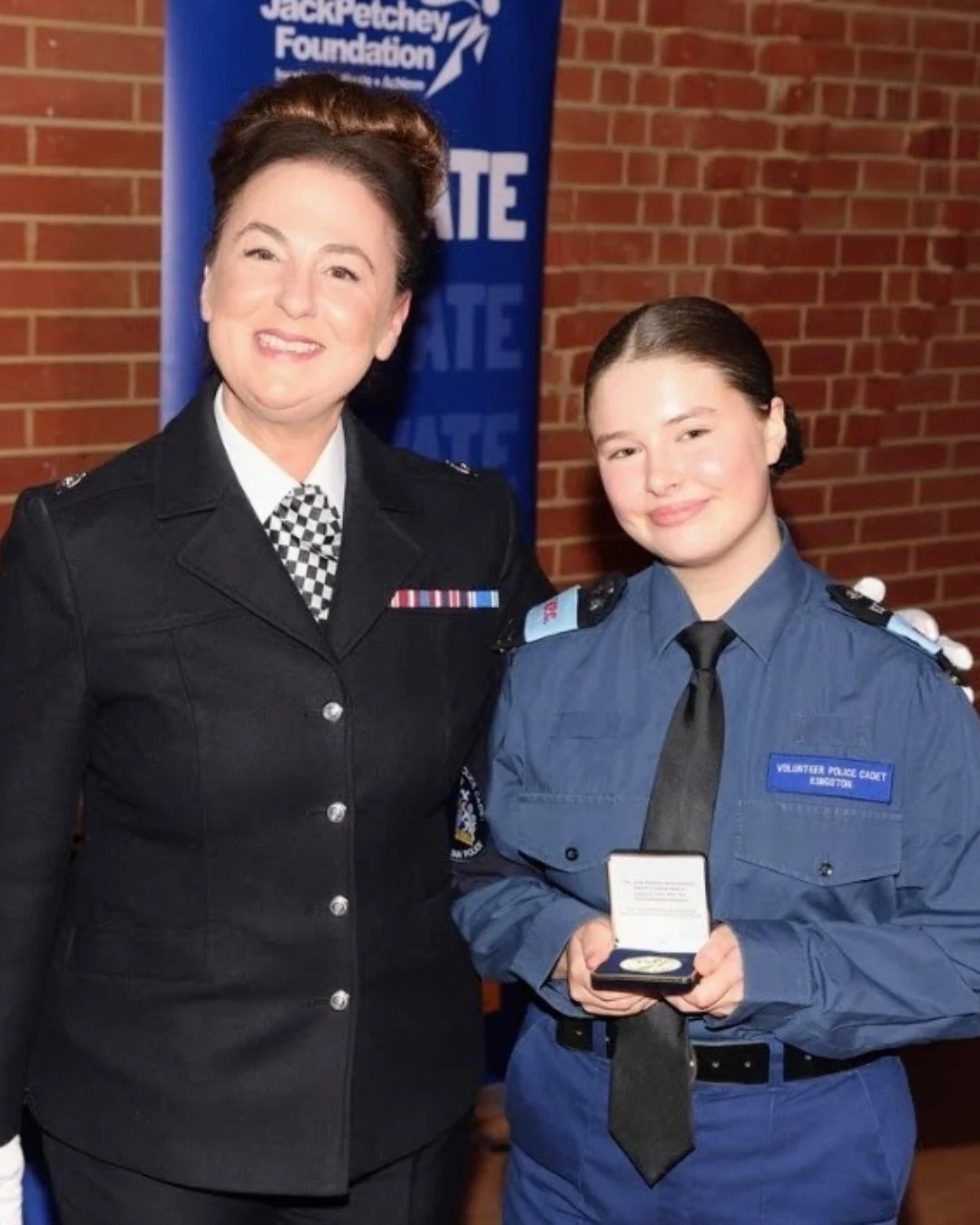Huge congratulations to Jasmine S from the Kingston Volunteer Police Cadets, who proudly received her Jack Petchey Foundation Award on Saturday 24 January 2026! 🎉👏💙

This award recognises Jasmine&rsquo;s outstanding dedication, commitment and serv