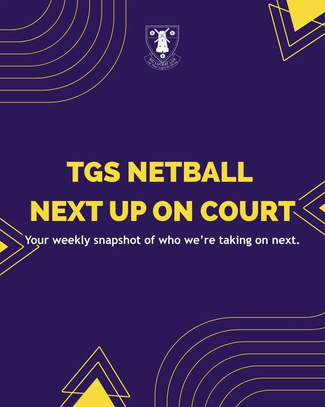 Get ready, team, our next round of netball fixtures is on the way! 🏐💥

Swipe through to see who our squads will be facing this week and stay tuned for all the action on court.
And don&rsquo;t miss the last slide&hellip; 👀

We&rsquo;ve added a Play
