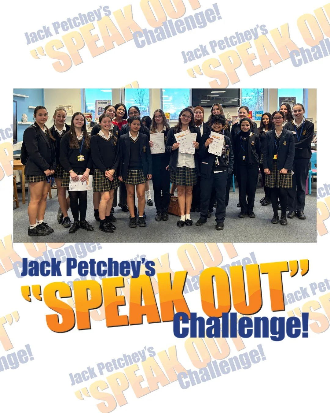 This week, our Year 10 students took part in the Jack Petchey Speak Out Challenge for their first internal rounds, and we could not be prouder.

Over two days, more than 50 students shared their voices, from heartfelt stories and serious topics to mo