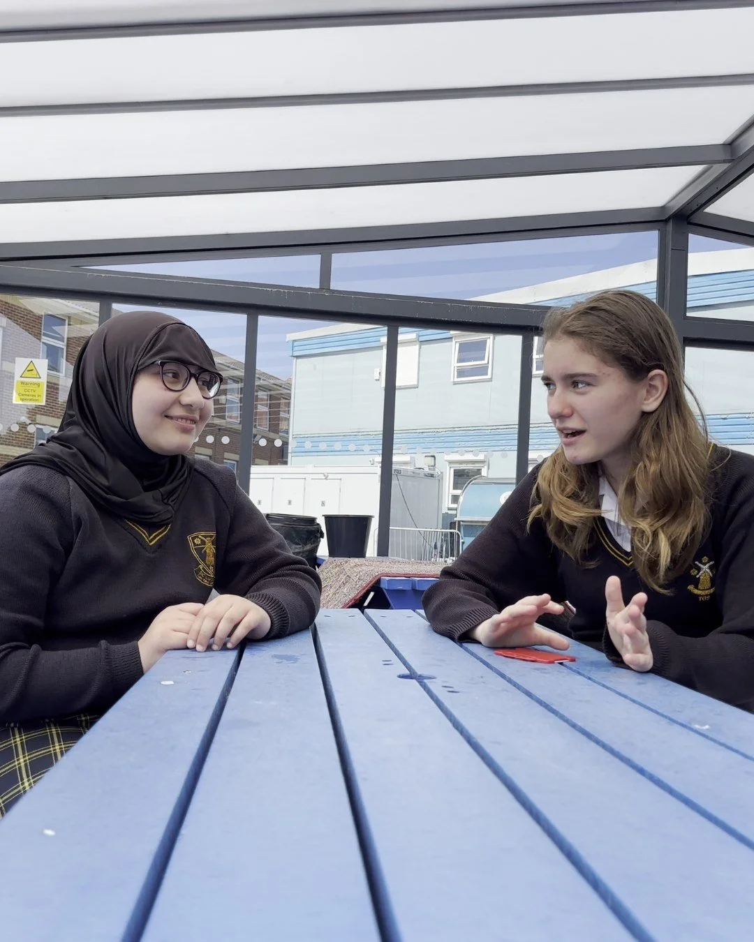 A huge shoutout to our incredibly brave and confident Year 7 students, Francisca and Maryam, who are creating a short parody film about being YouTube influencers as part of their Aspire Project 🎥📱.

From start to finish, they were enthusiastic, pre