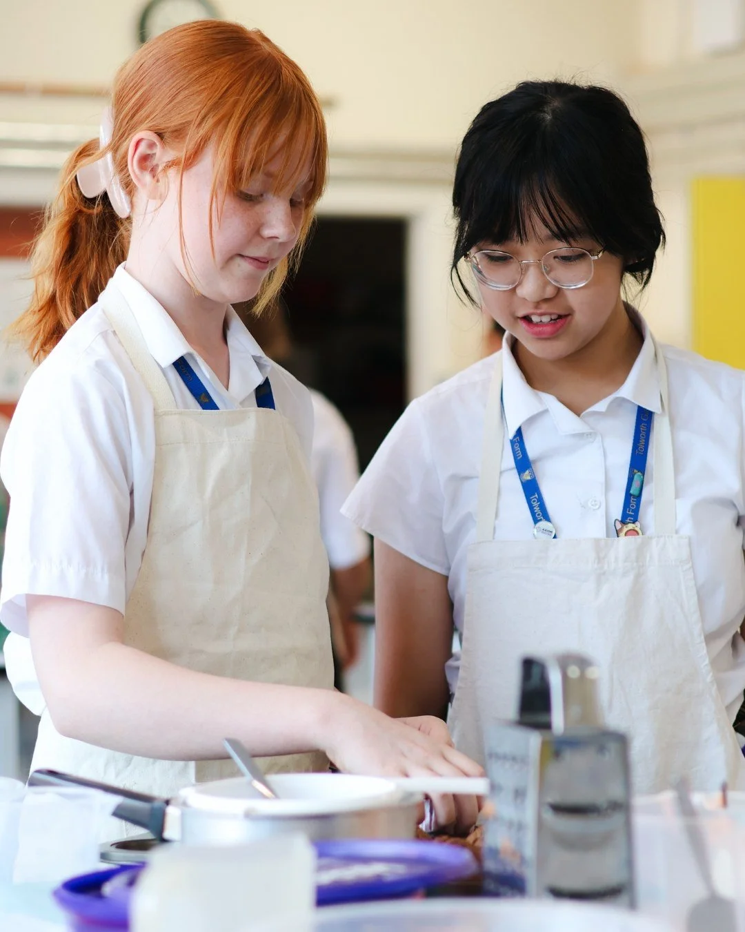 In Food Preparation, students develop valuable life skills through hands-on learning in the kitchen. From measuring and mixing to baking and decorating, every lesson builds confidence, independence, and creativity.

Our students are learning to:
✨ Wo