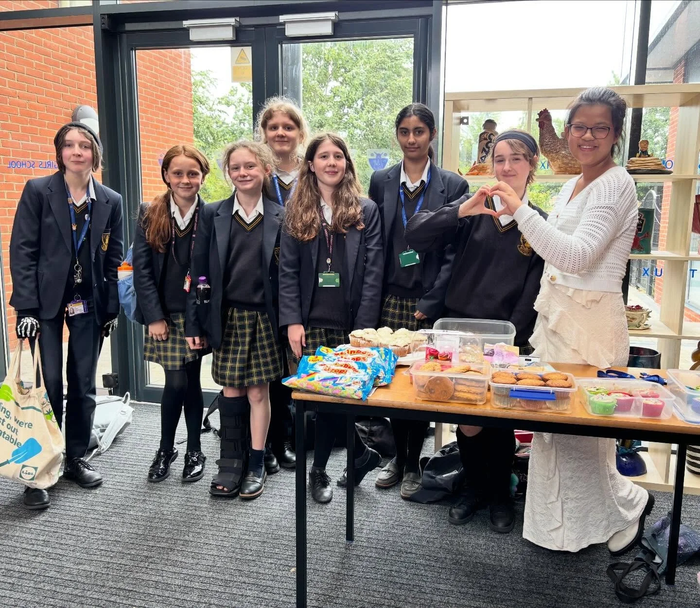 🧁 Students Making a Difference! 🧁

Our students recently hosted a fantastic bake sale, raising money for a LGBTQ+ charity during Pride Month.

The event was a wonderful example of student leadership in action, with students showing incredible teamw