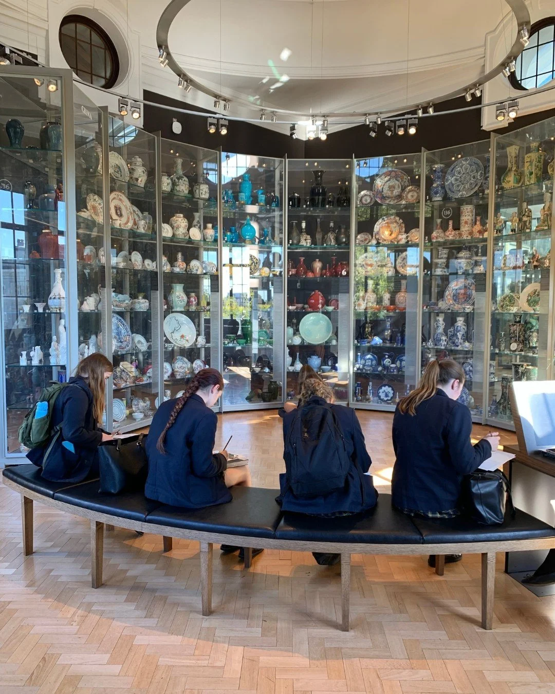 From gallery walls to future masterpieces 🎨✨

Our Year 10 GCSE Art students spent the day at the V&amp;A, exploring the incredible ceramics collection to spark ideas for their upcoming Identity Pot project. Armed with sketchbooks and cameras, they g