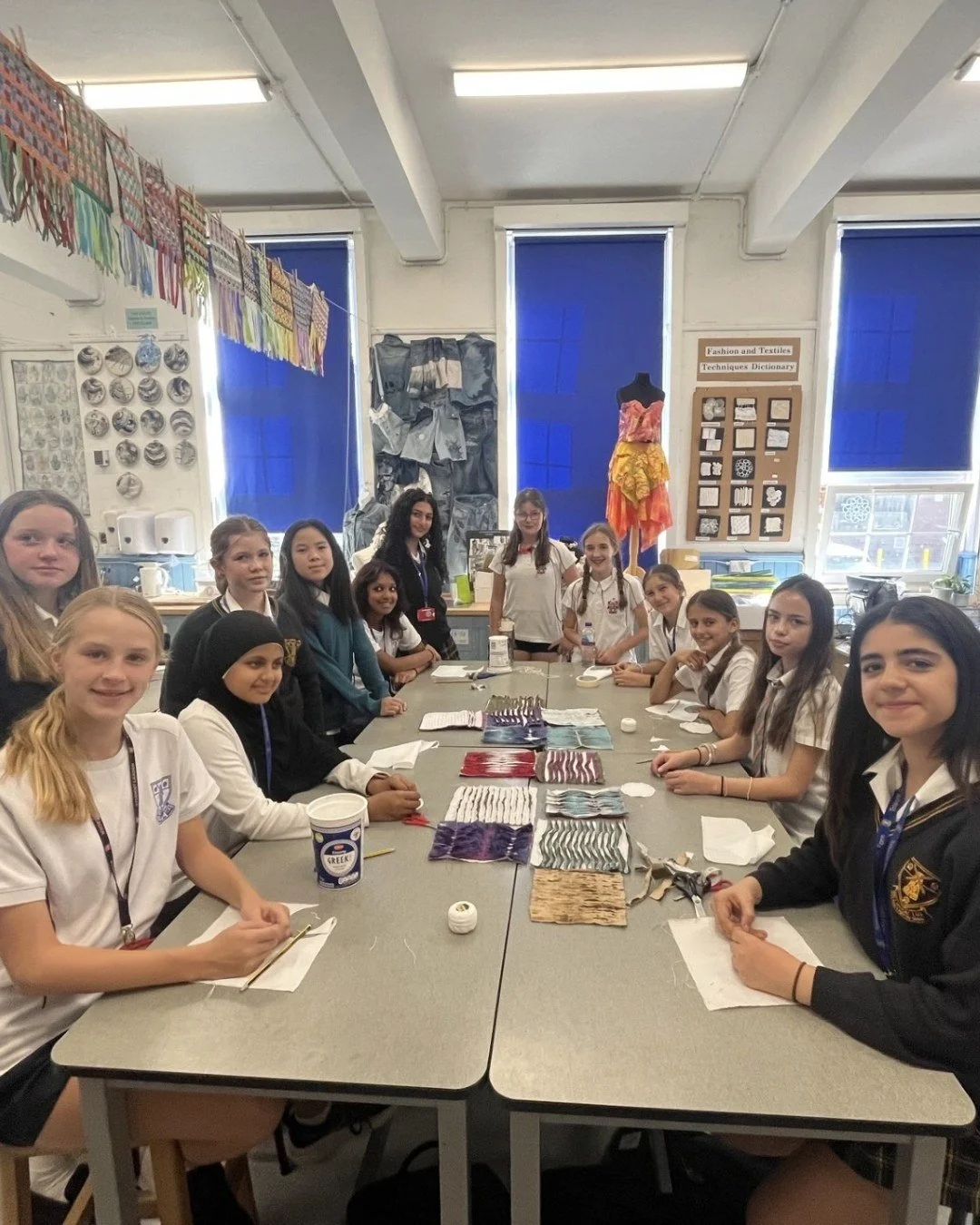 🧵✨ Last Friday, a group of Year 8 students took part in our Textiles ISSP Workshop, welcoming students from two other schools for a day of creativity, collaboration and hands-on learning.

Throughout the day, students developed their sewing machine 