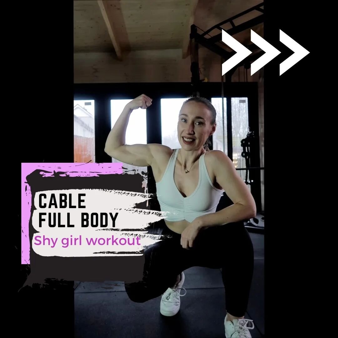Gym anxiety beginner workout&nbsp;&nbsp;💪

Gyms can be intimidating places when you first start, I was that person too once🙋&zwj;♀️

👉Scared to even look around for a piece equipment because I thought people would see I looked lost.
👉Afraid to us
