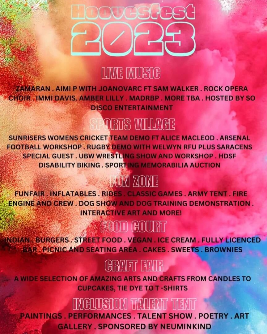 🎉🎉🎉 Roll Up, Roll Up 🎉🎉🎉

Tickets are selling fast!!!! We know lots missed out last year so we wanted to give everyone a heads up!!

Get Your Tickets HERE!!!!

https://www.eventbrite.co.uk/e/hoovesfest-2023-tickets-597927245487

#hoovesfest23
#