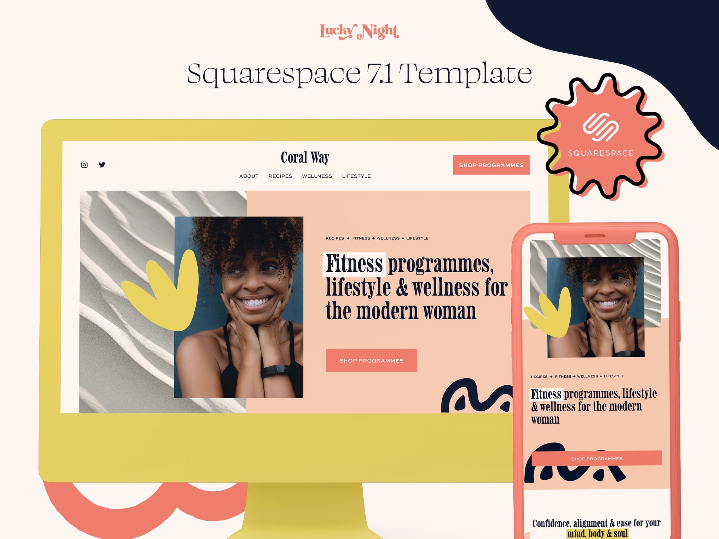 Luxurious Squarespace 7.1 website template for wellness influencers & bloggers 1.jpg