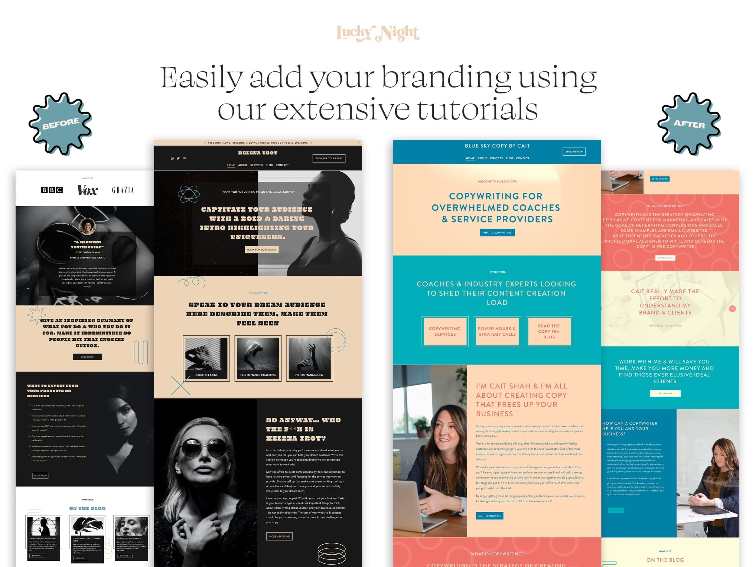 Dark & daring Squarespace 7.1 website template for copywriters & public speakers 7.jpg