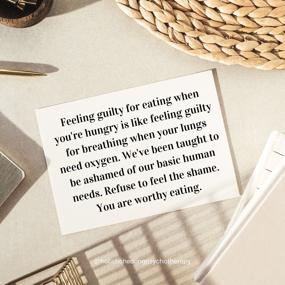 You are worthy of eating, just like you are worthy of breathing🤍⁣
⁣
Society has conditioned us to monitor what goes into our bodies because of the number on the scale, not based on what our bodies actually need to survive. What if we thought about w