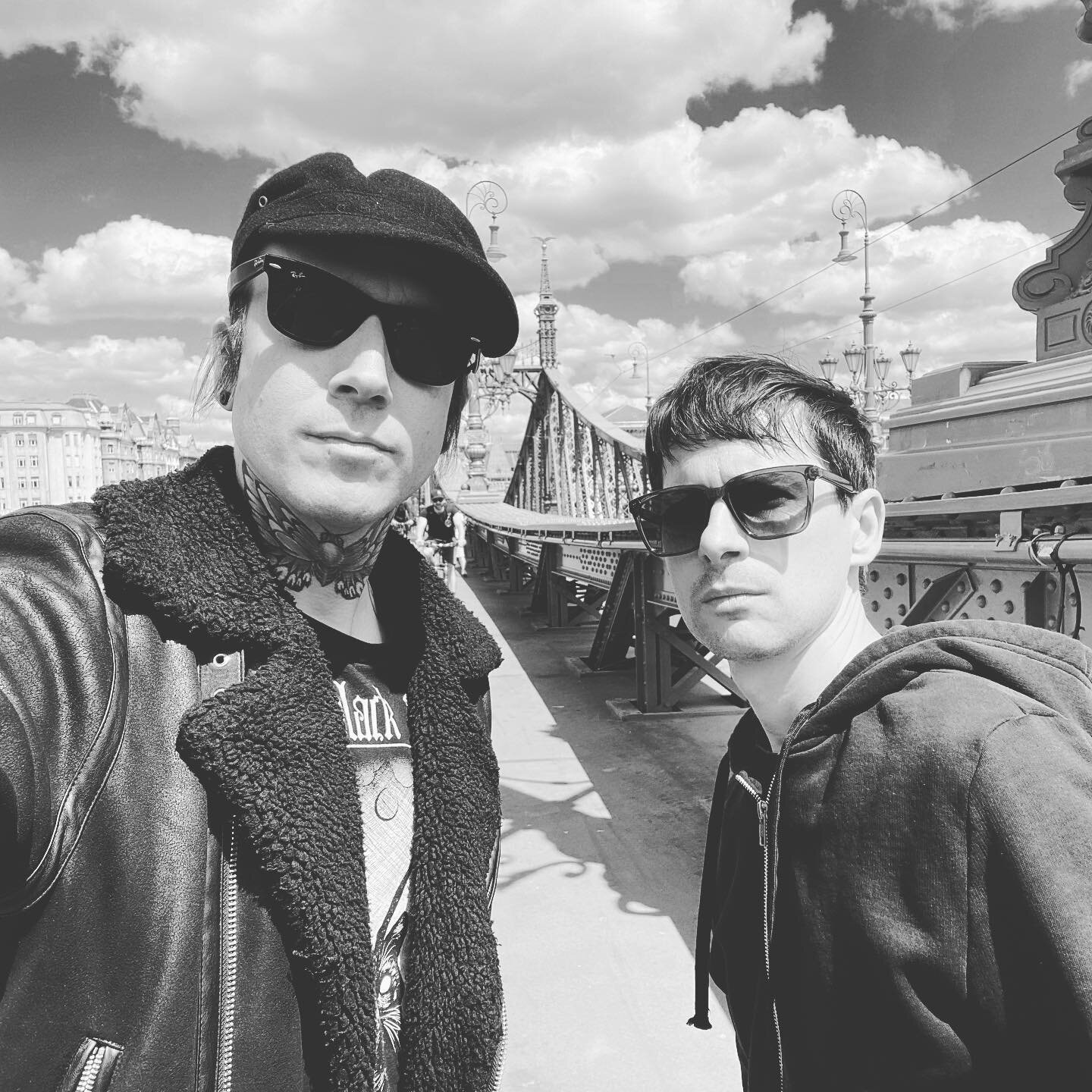 The boys are back in town! Tonight in #Budapest at Robot with @empathytest!

May 09 - Budapest, HU
May 10 - Vienna, AT SOLD OUT
May 11 - Munich, DE 
May 12 - Halle (Saale), DE 
May 13 - Hamburg, DE 

#industrialpop #aestheticperfection #industrialroc