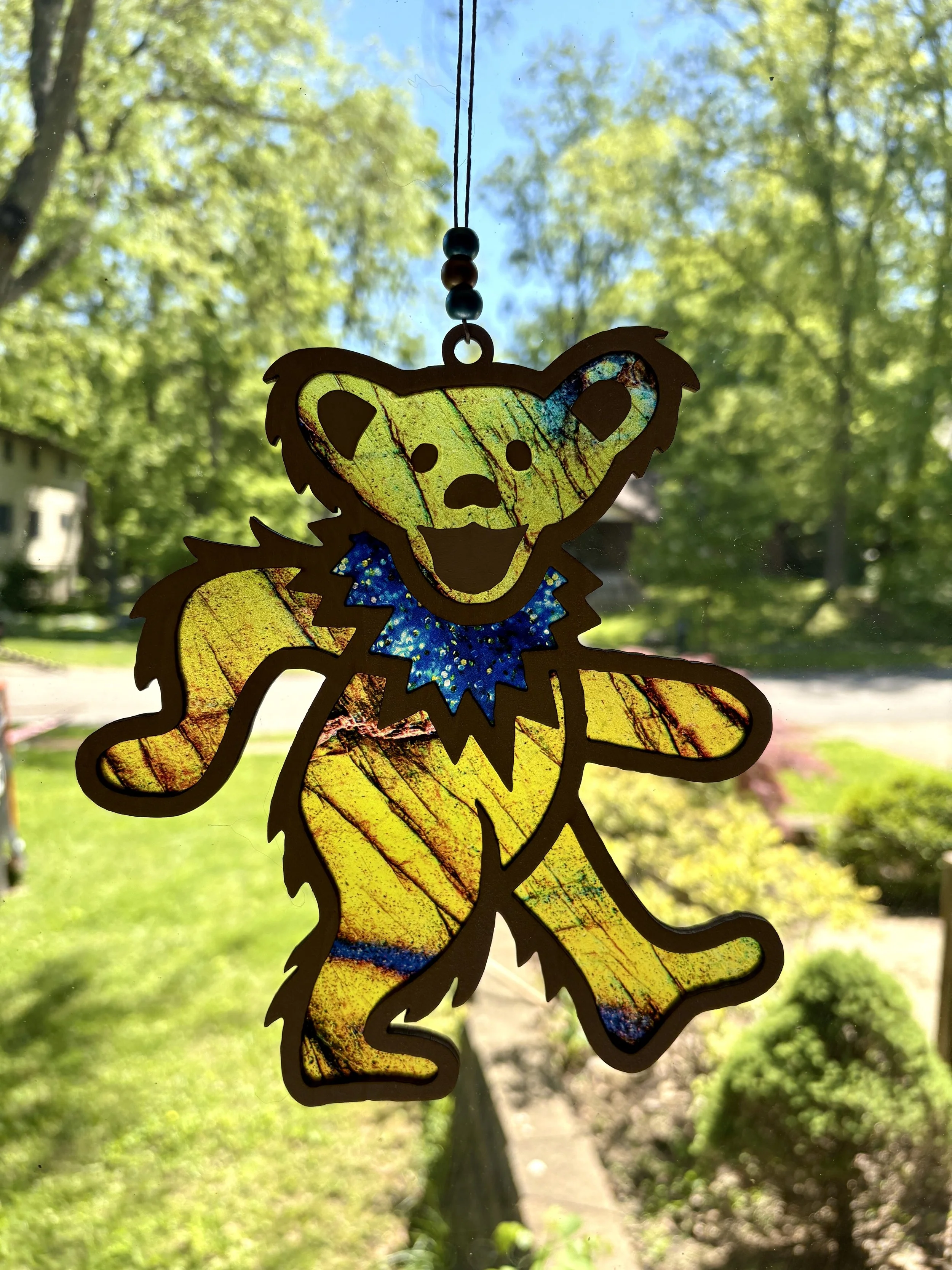 Dancing Bear - Yellow (8")