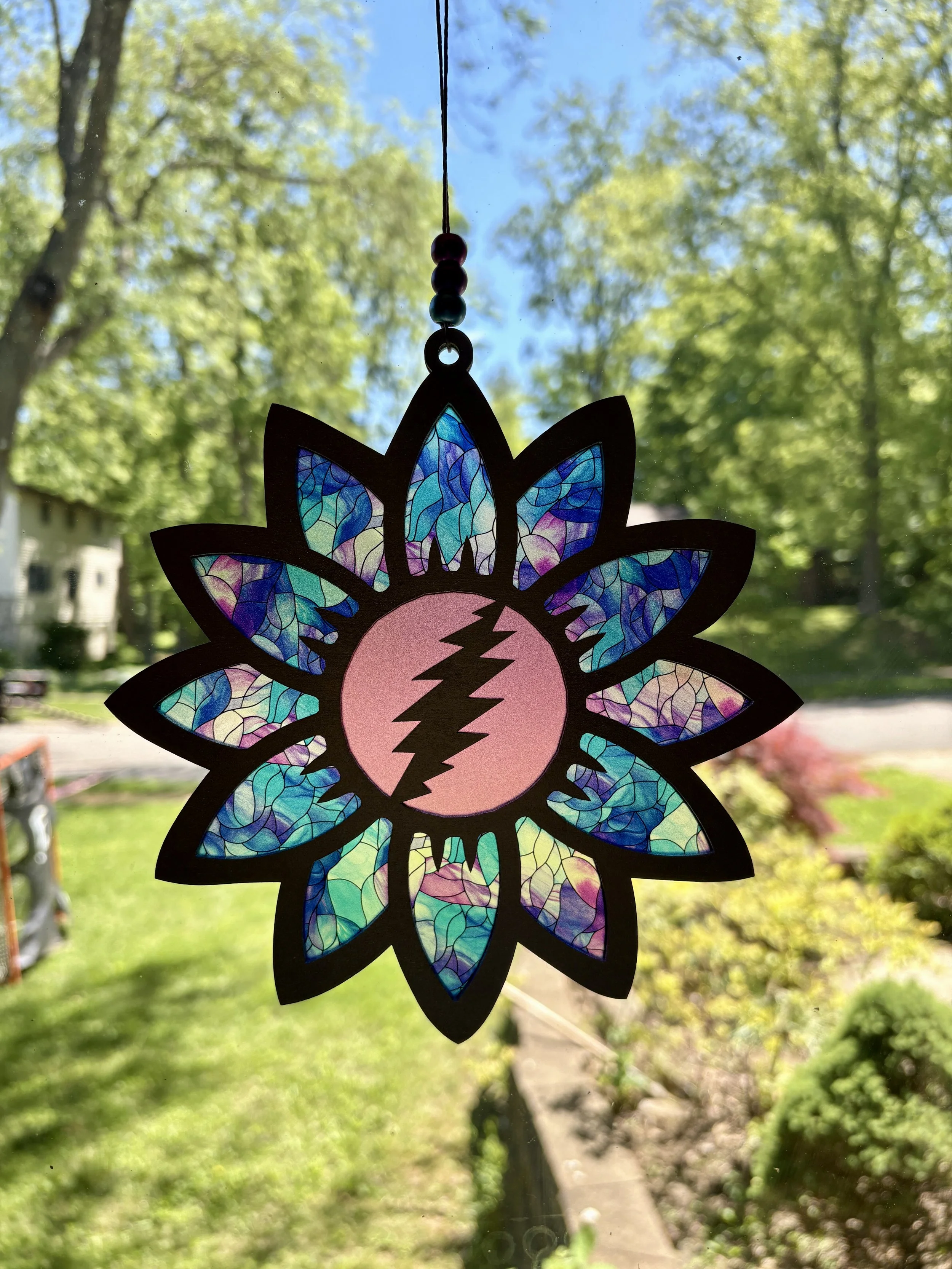 Sunflower - Pastel Pink (7.5")