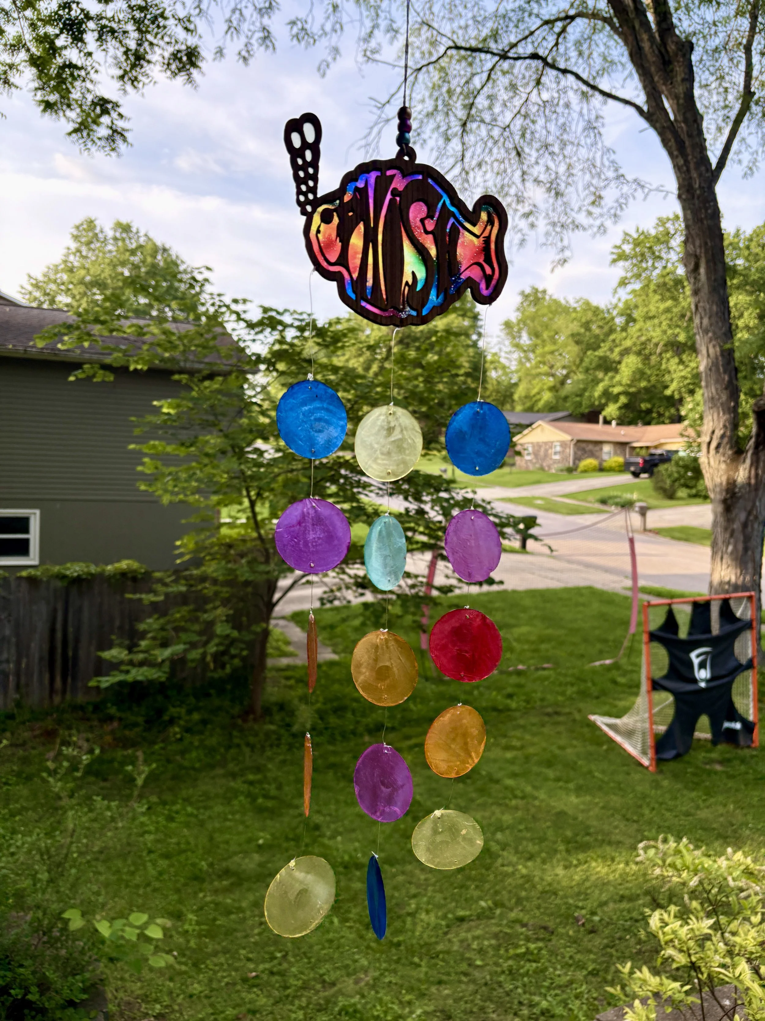 Phish Wind Chime  (5 x 26")