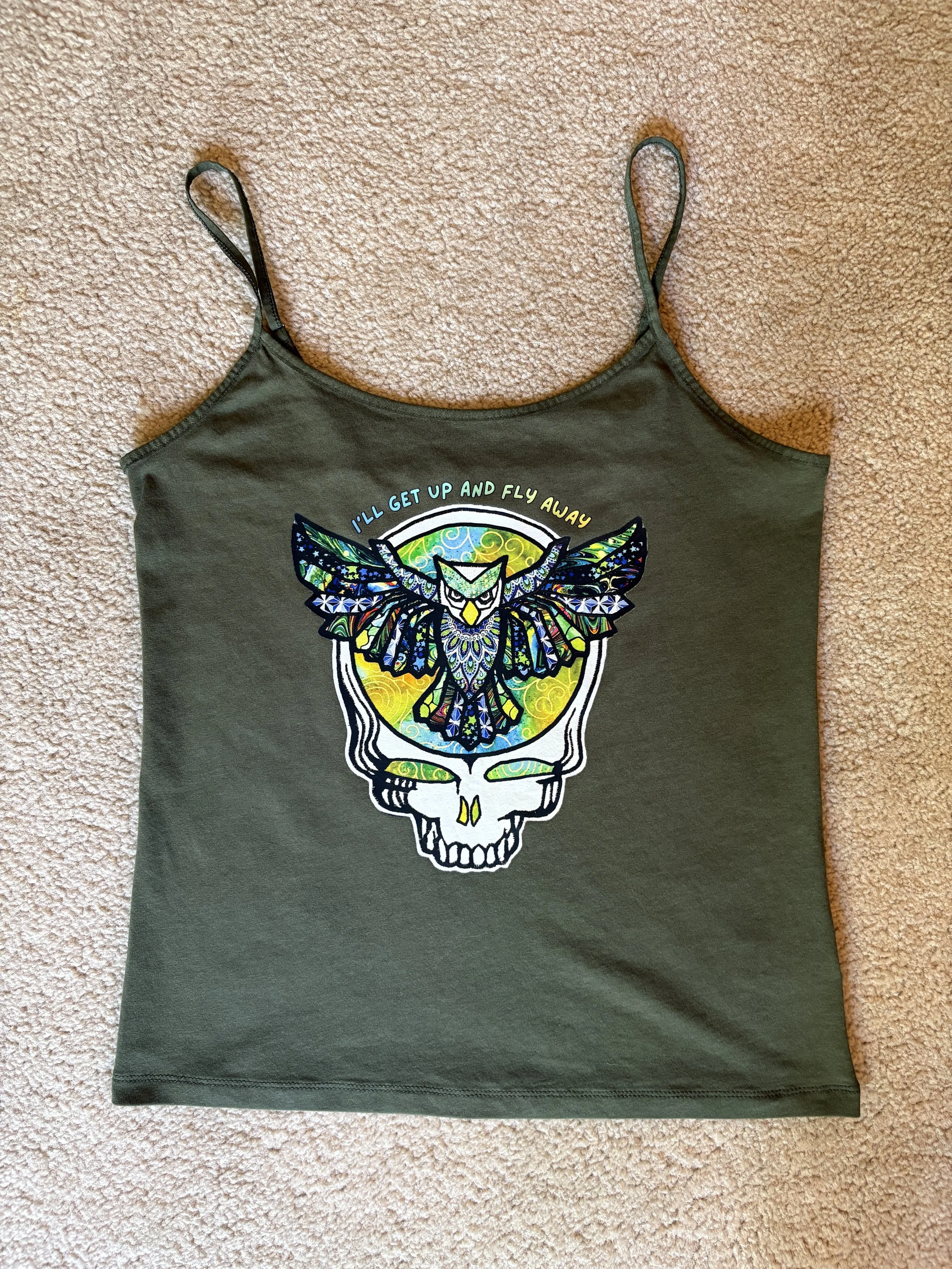 Owl Stealie Tank Top - Limited Inventory!