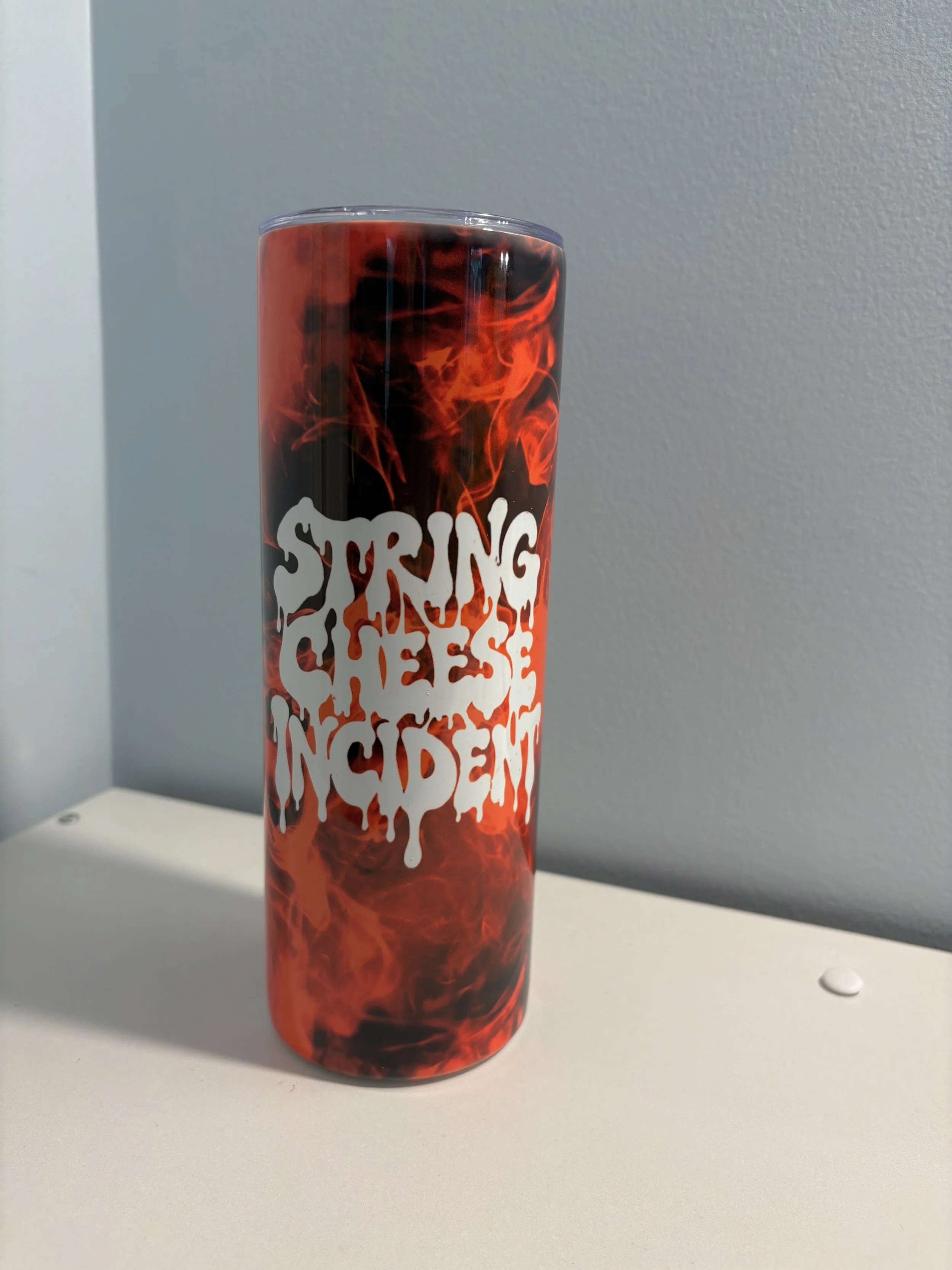 String Cheese Tumbler - Flames