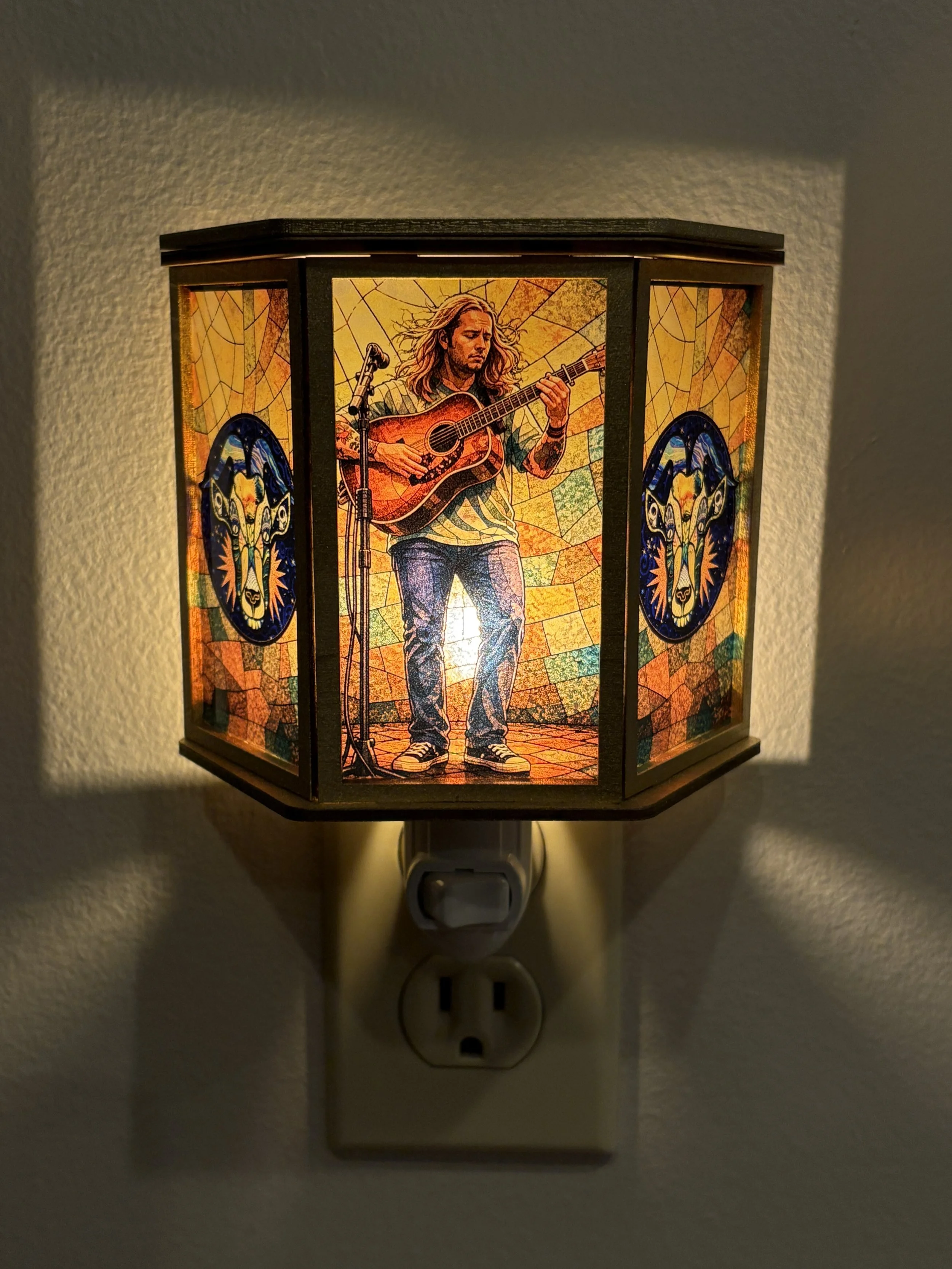 Billy Strings Nightlight w/ Away From the Mire Inscription