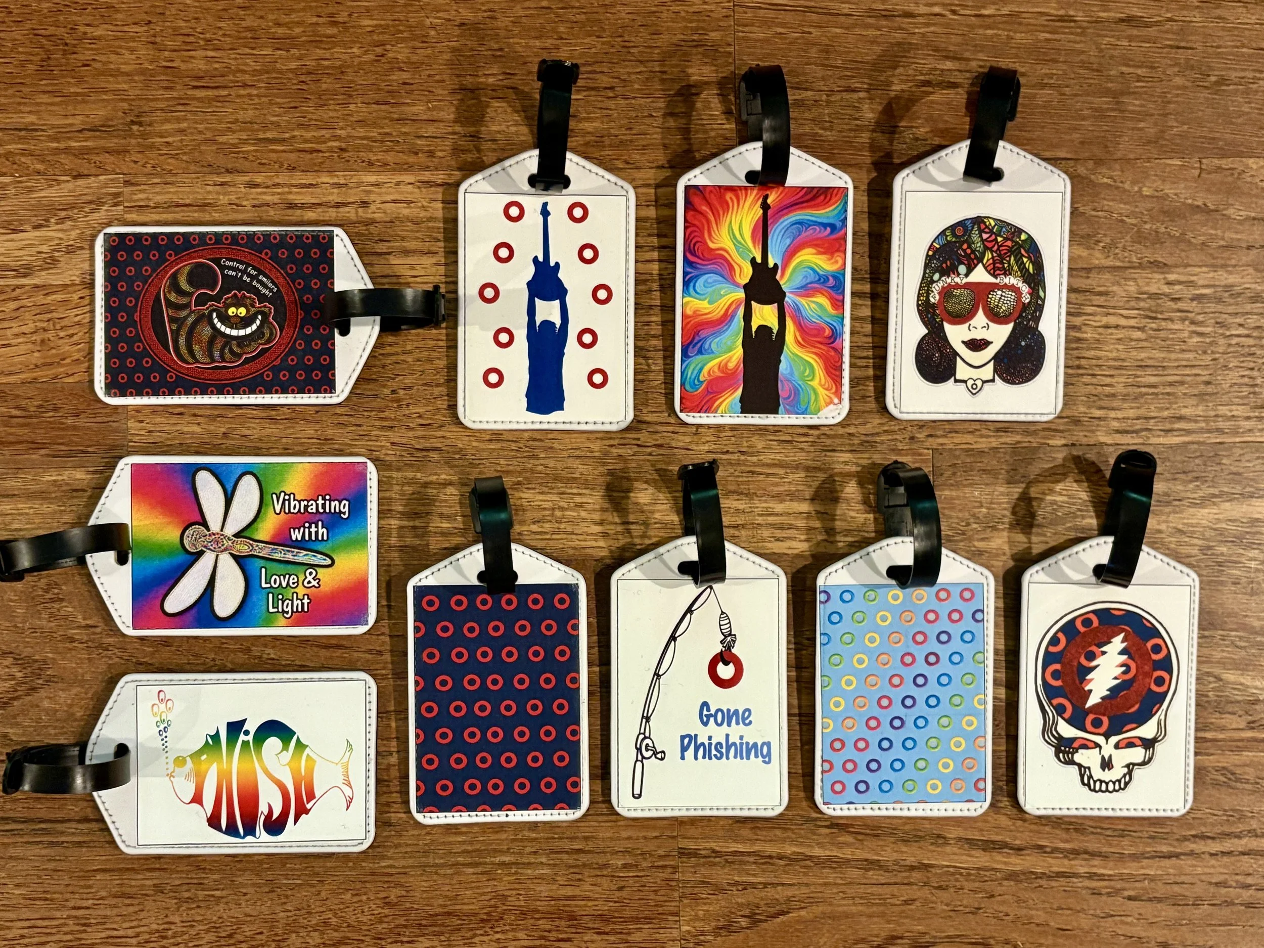 Phish Luggage Tags