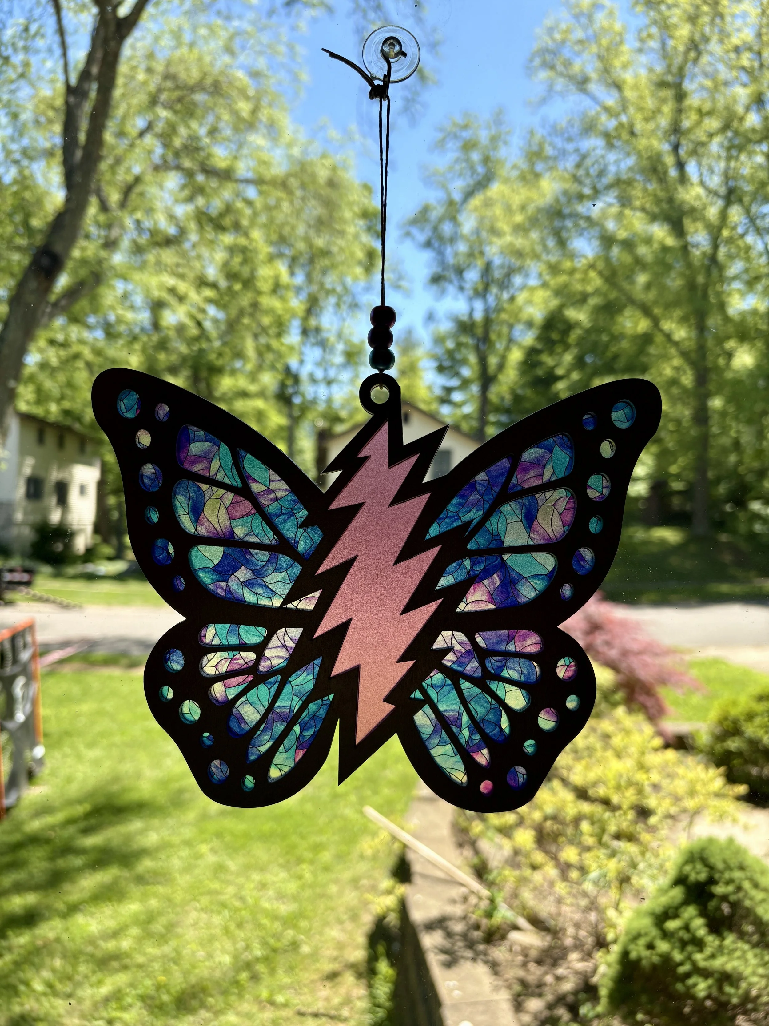 Butterfly - Pastel Pink (8")