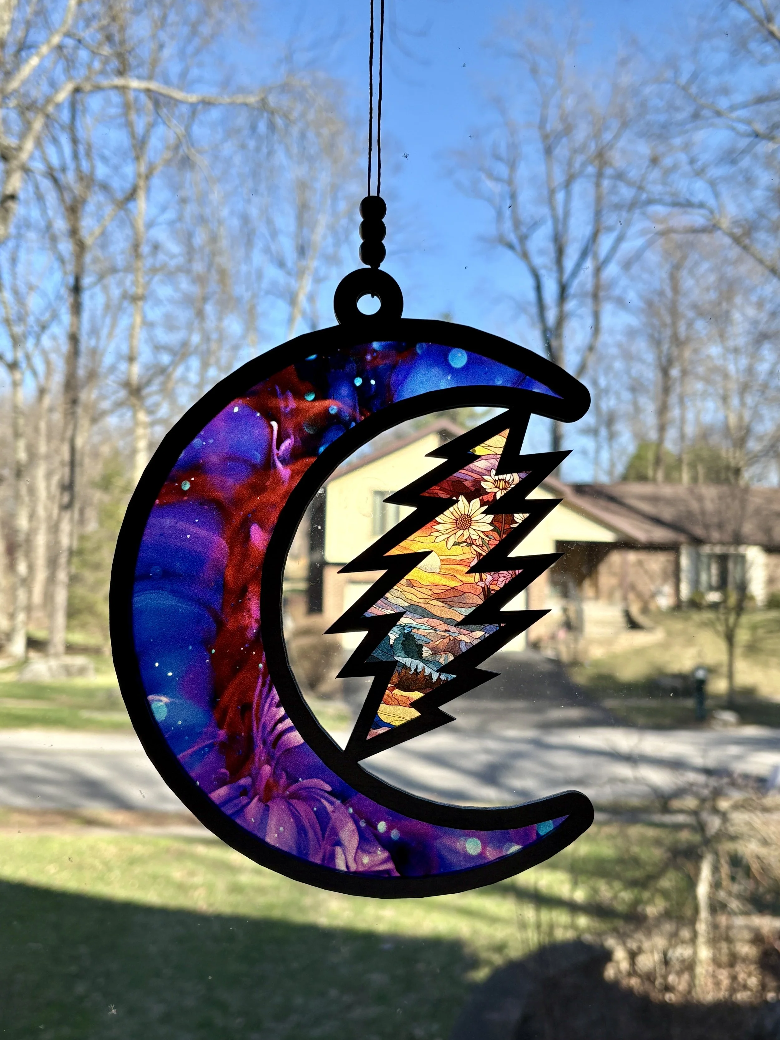 Moon - Sunset (7 x 9")