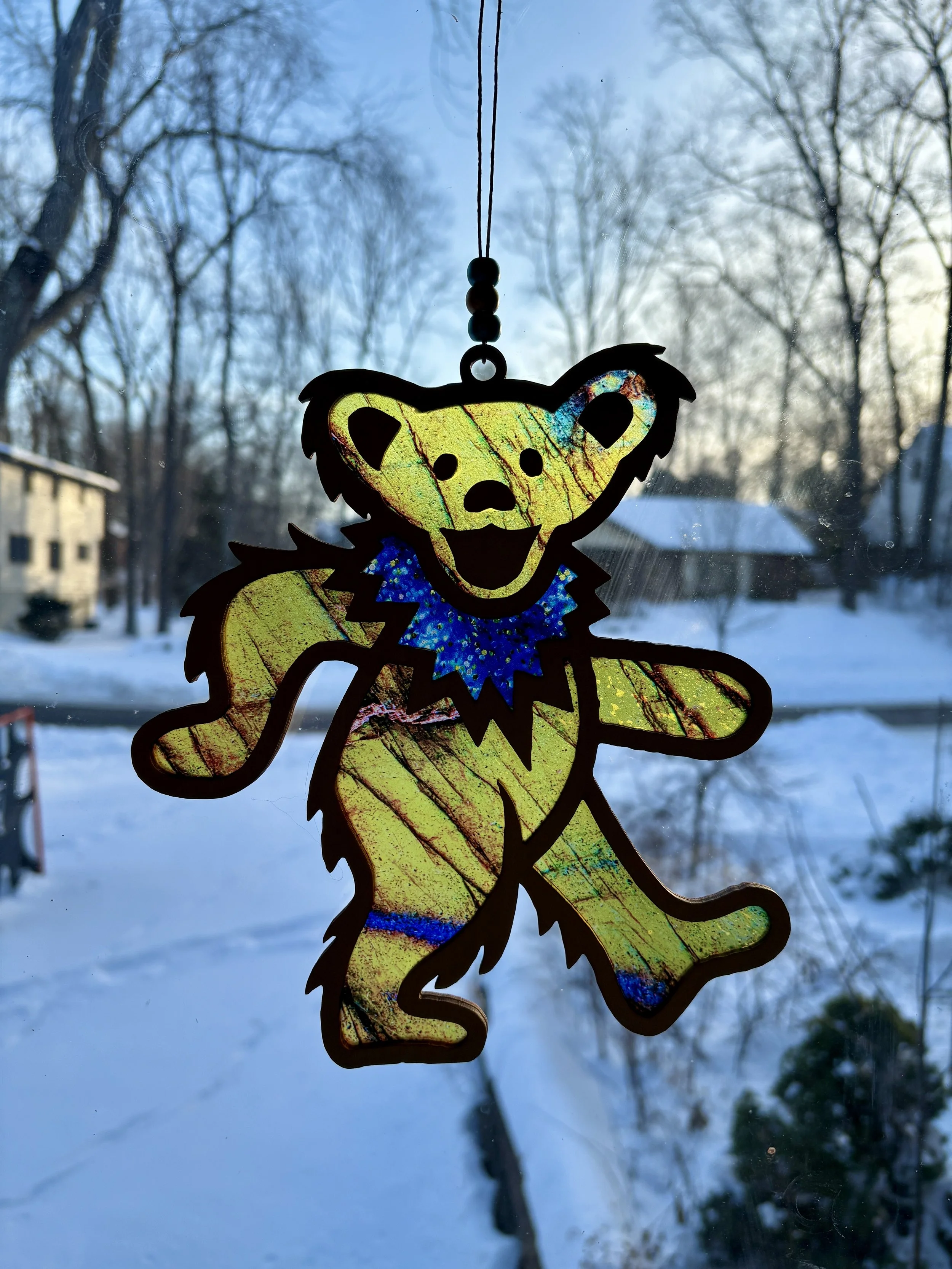 Dancing Bear - Yellow (8")