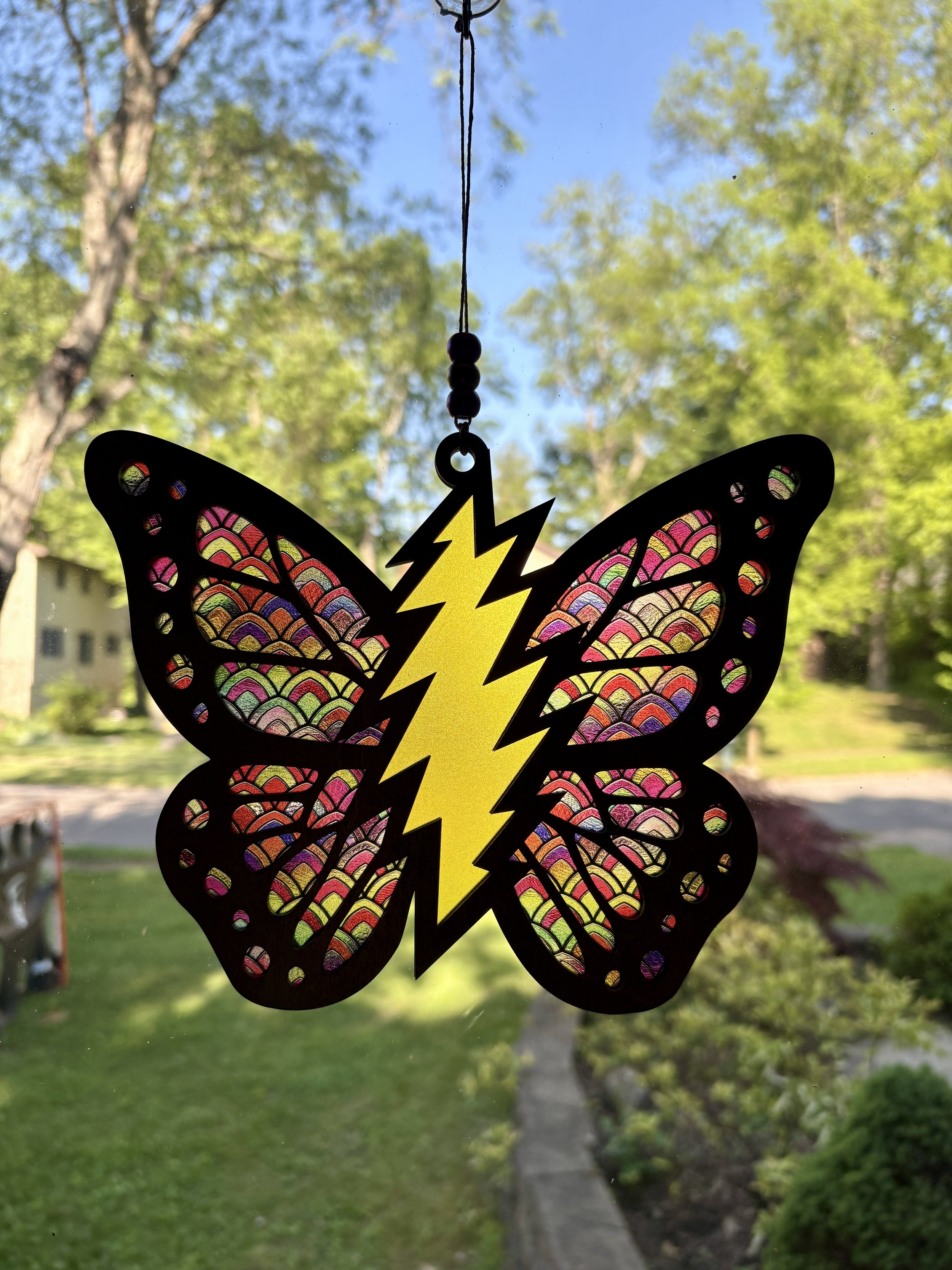 Butterfly - Art Deco (8")