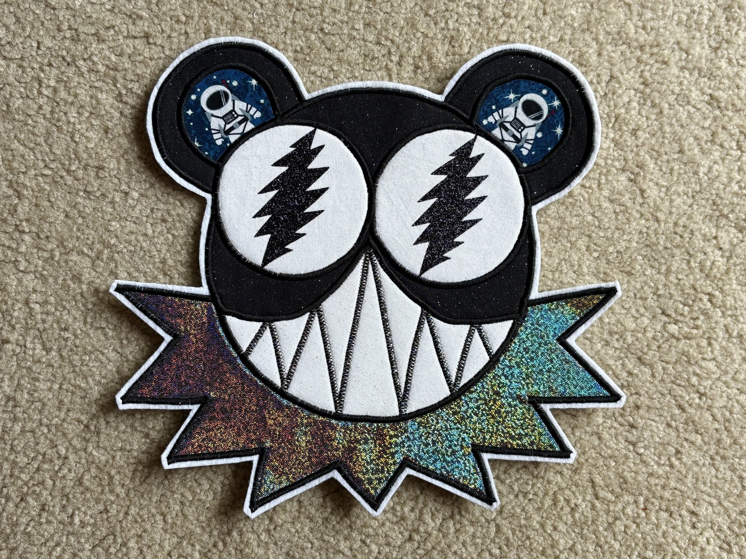 JRAD Holographic Bear (11 × 11.5”)