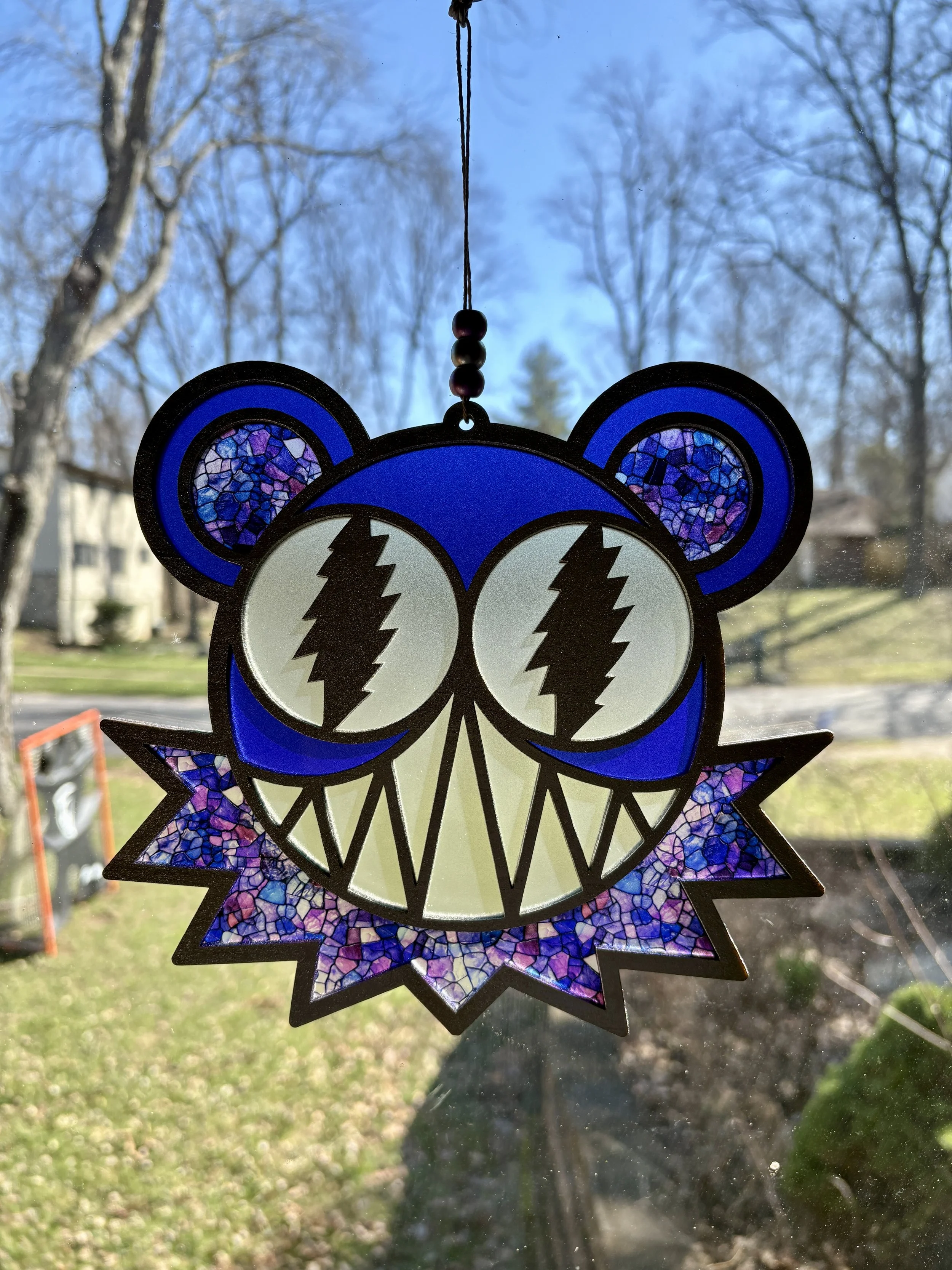 JRAD Bear - Purple (8")