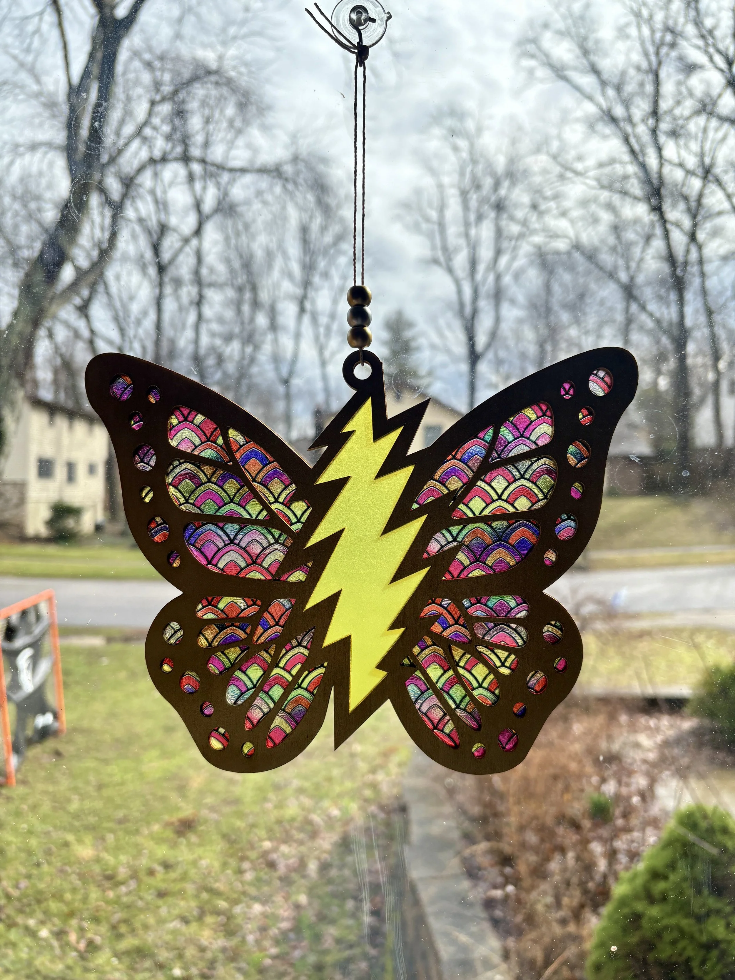 Butterfly - Art Deco (8")