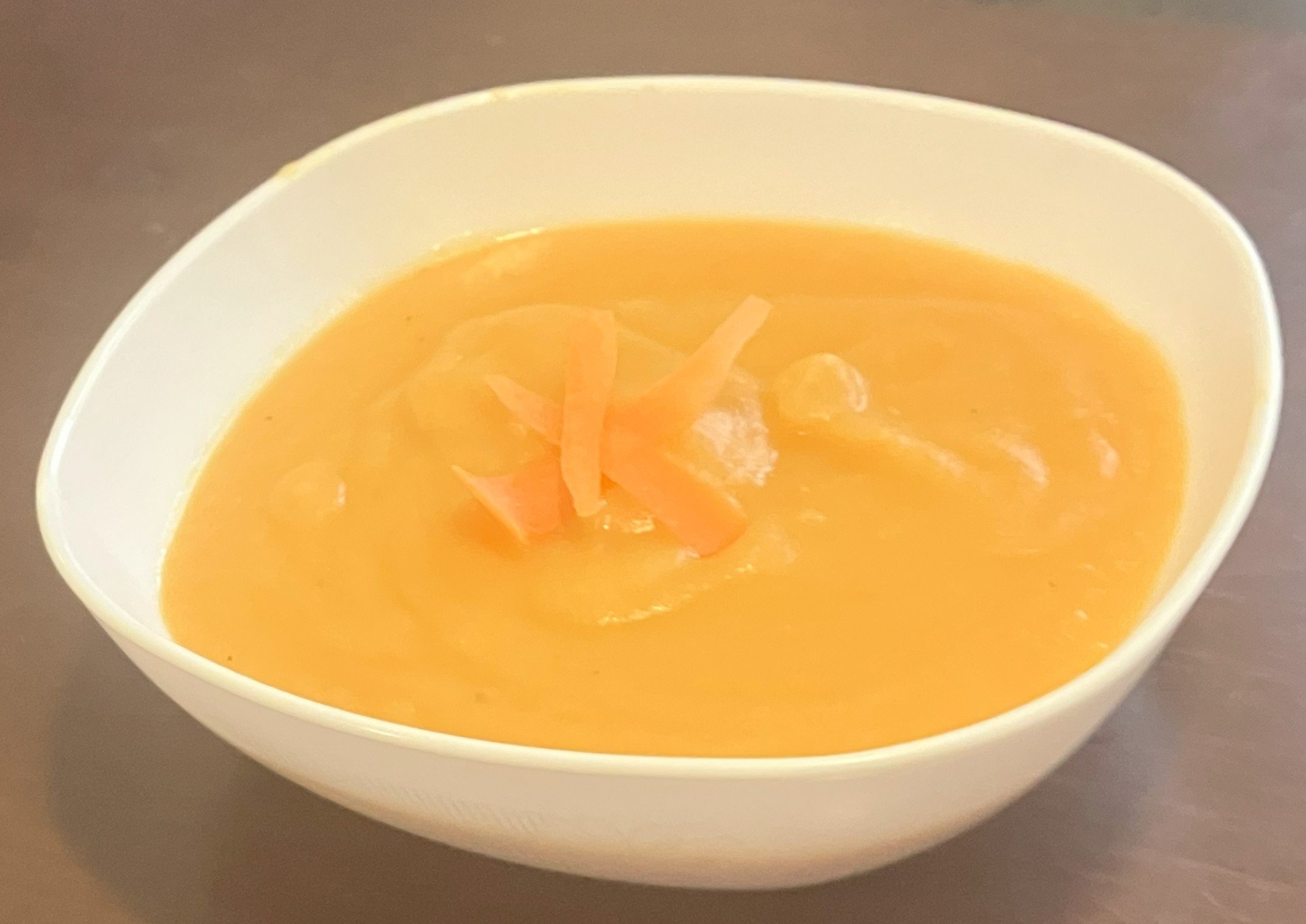 Puree Carrot Soup 