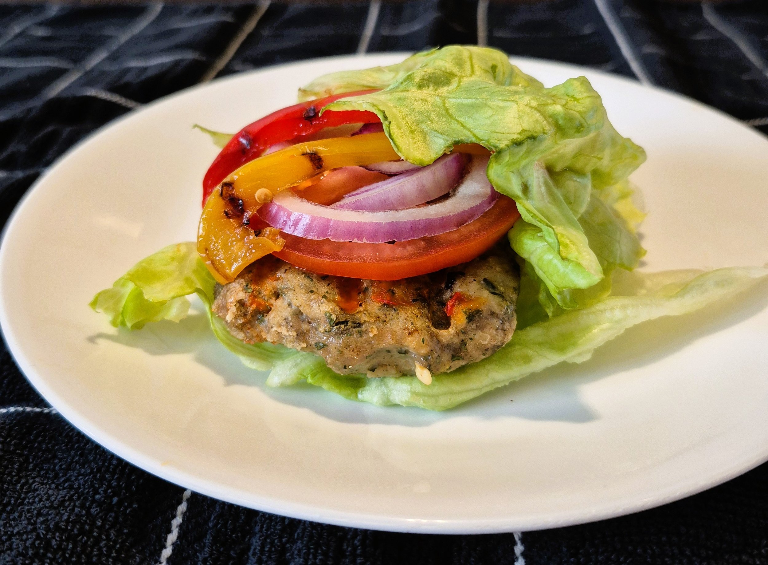 Chicken Burger With Lettuce