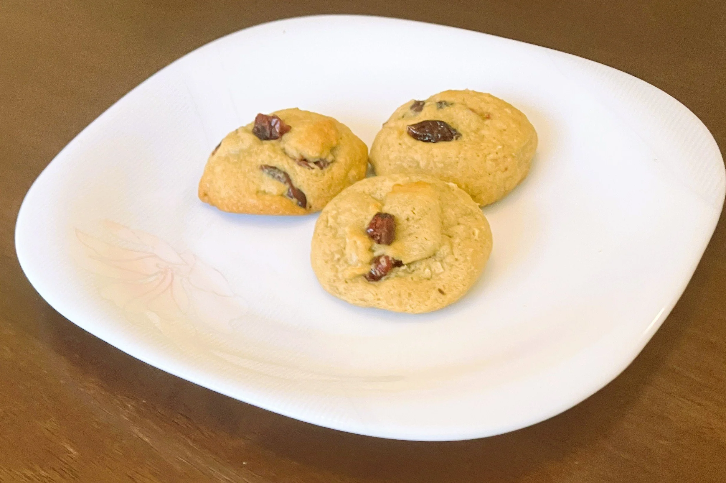 Oatmeal Cranberry &amp; Raisin Cookies