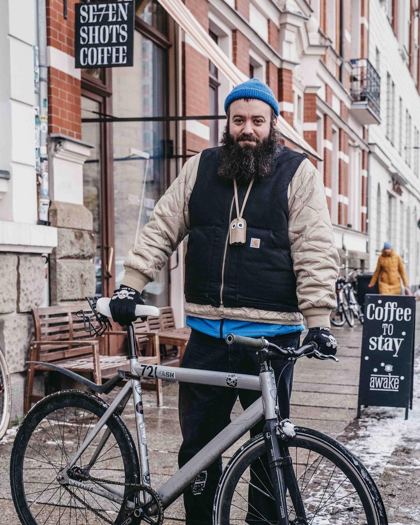&ldquo;Ich habe mir das Leader Bike von Paavo Radbau, einem ehemaligen Fahrradladen auf der Jahnallee aufbauen lassen. Er hatte genau den Rahmen, den ich wollte. So bin ich zu meinem Fahrrad gekommen, dass ich jetzt schon zehn Jahre in Leipzig fahre.