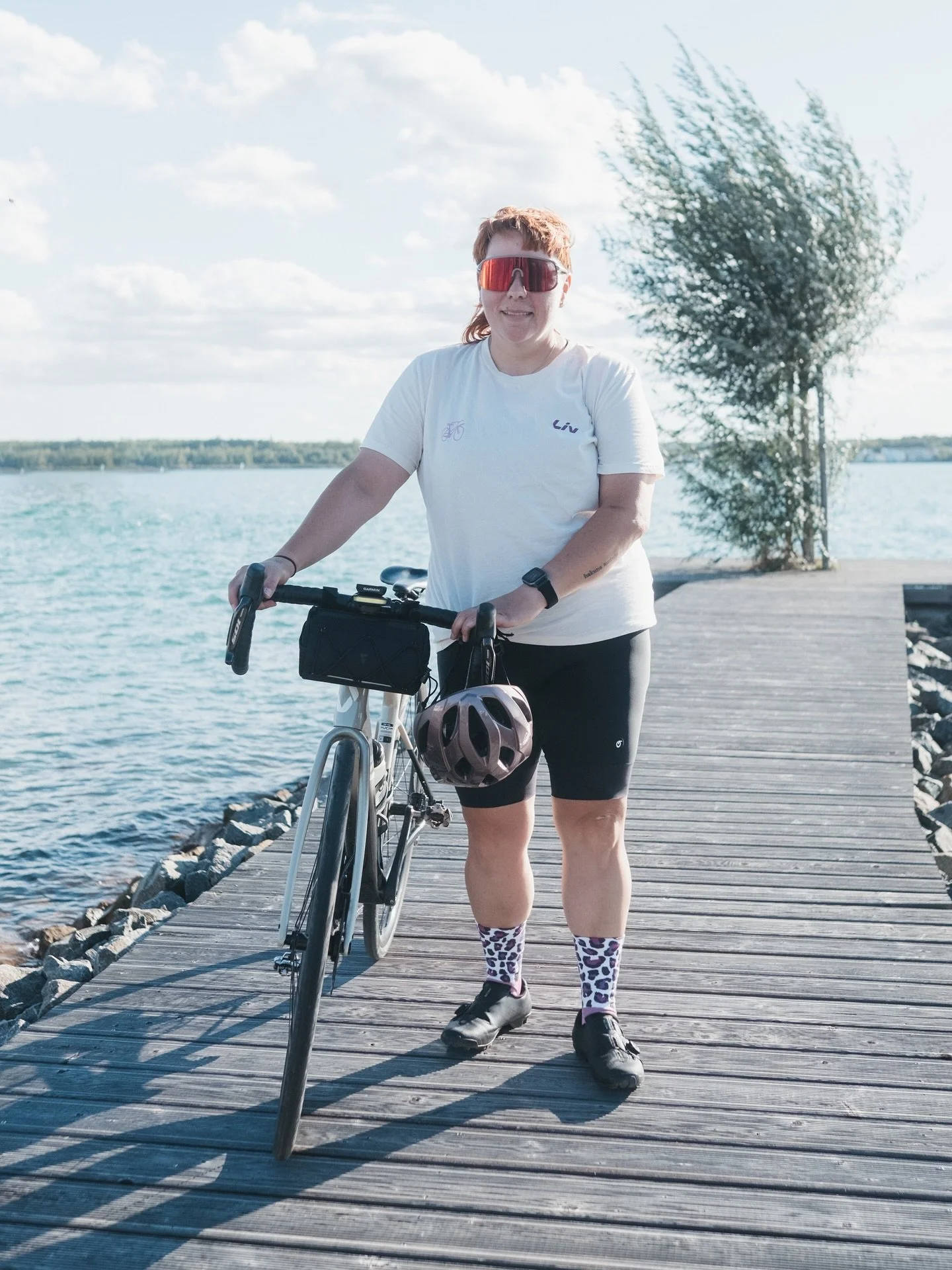 „Ich bin Kristin – und Ambassadorin für die Fahrradmarke Liv. In unserer Leipziger WhatsApp-Gruppe organisieren wir regelmäßig Ausfahrten für Frauen – Rennrad, Gravel, manchmal entspannt, manchmal ambitionierter