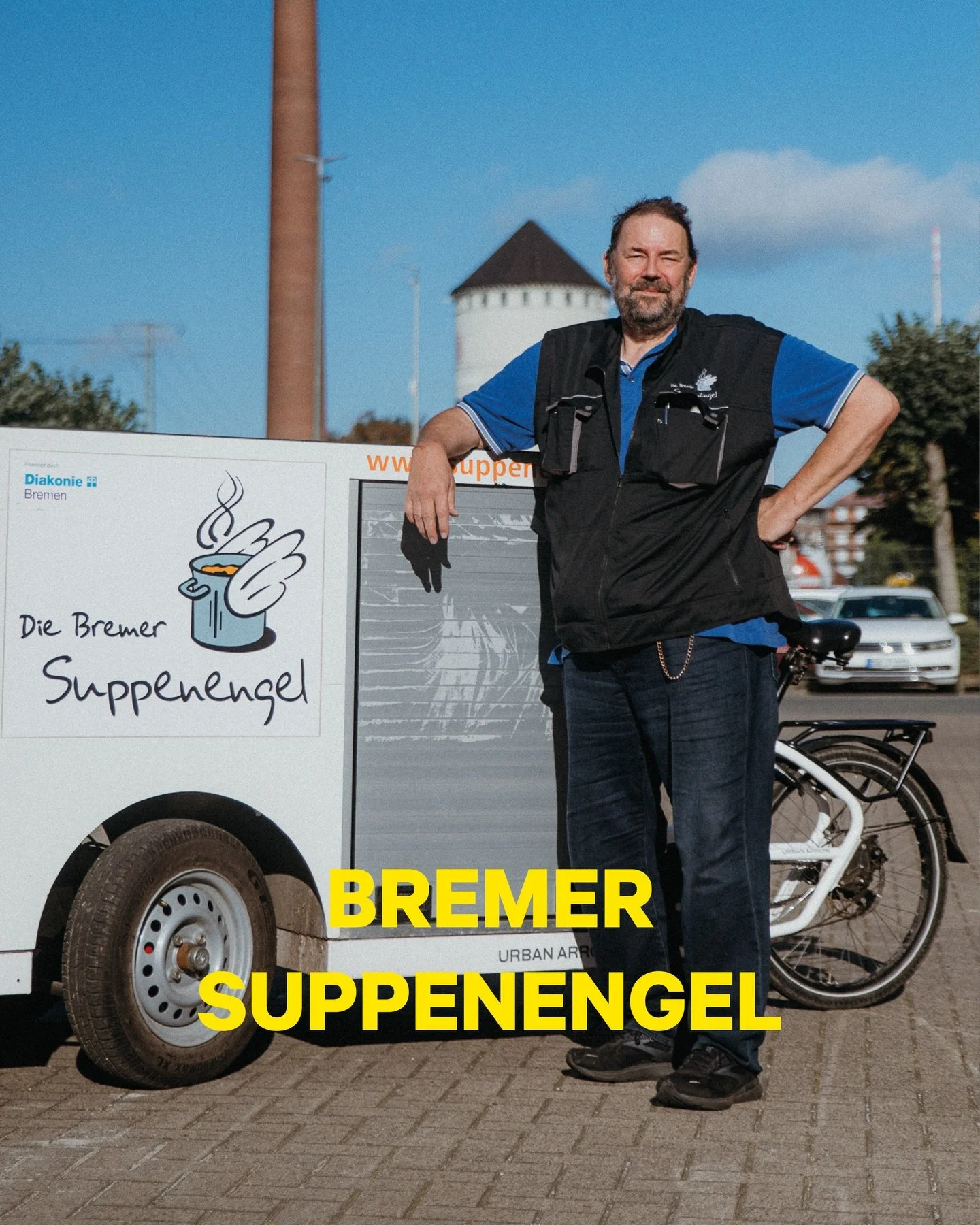 Mit Herz, Hand und Lastenr&auml;dern. 🚲🥣
Wir waren zu Besuch bei den Bremer Suppenengeln &ndash; einem Verein, der jeden Tag zeigt, was Solidarit&auml;t wirklich bedeutet.

In der eigenen K&uuml;che wird gekocht, anschlie&szlig;end geht das Essen m