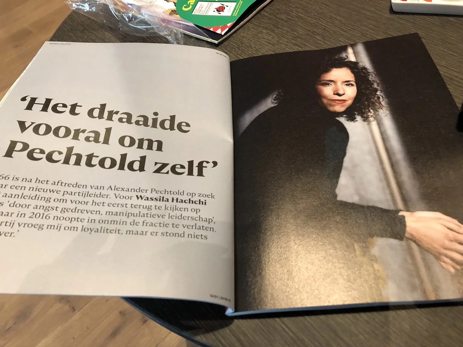 Interview in HP / De Tijd