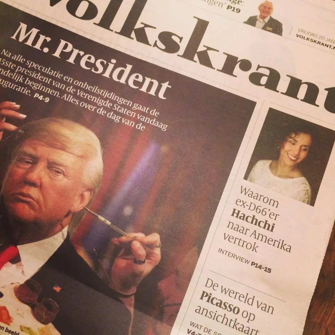 Interview in Dutch newspaper Volkskrant