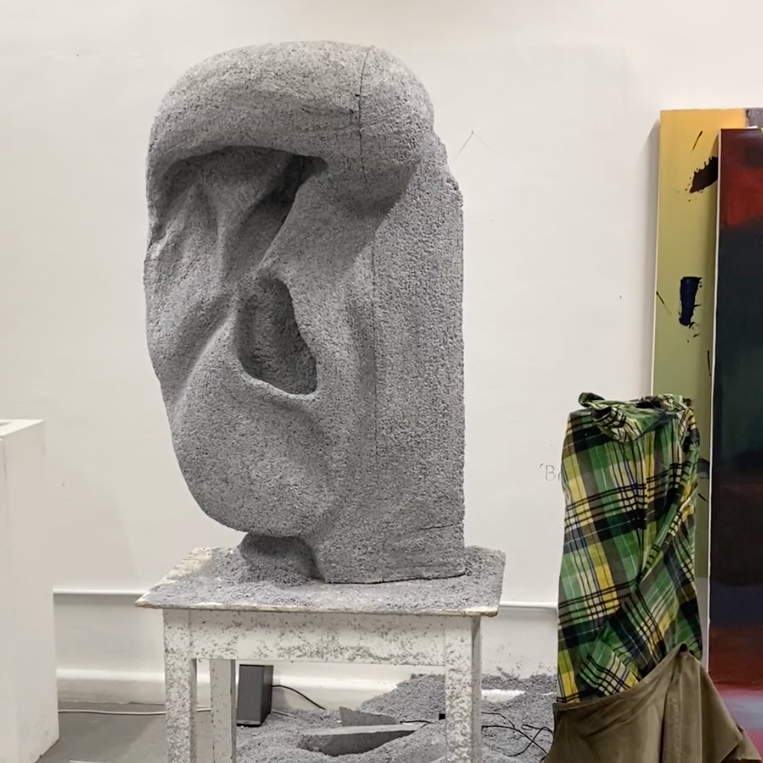 No Harely Street Cosmetics, 2022, polystyrene sculpture 