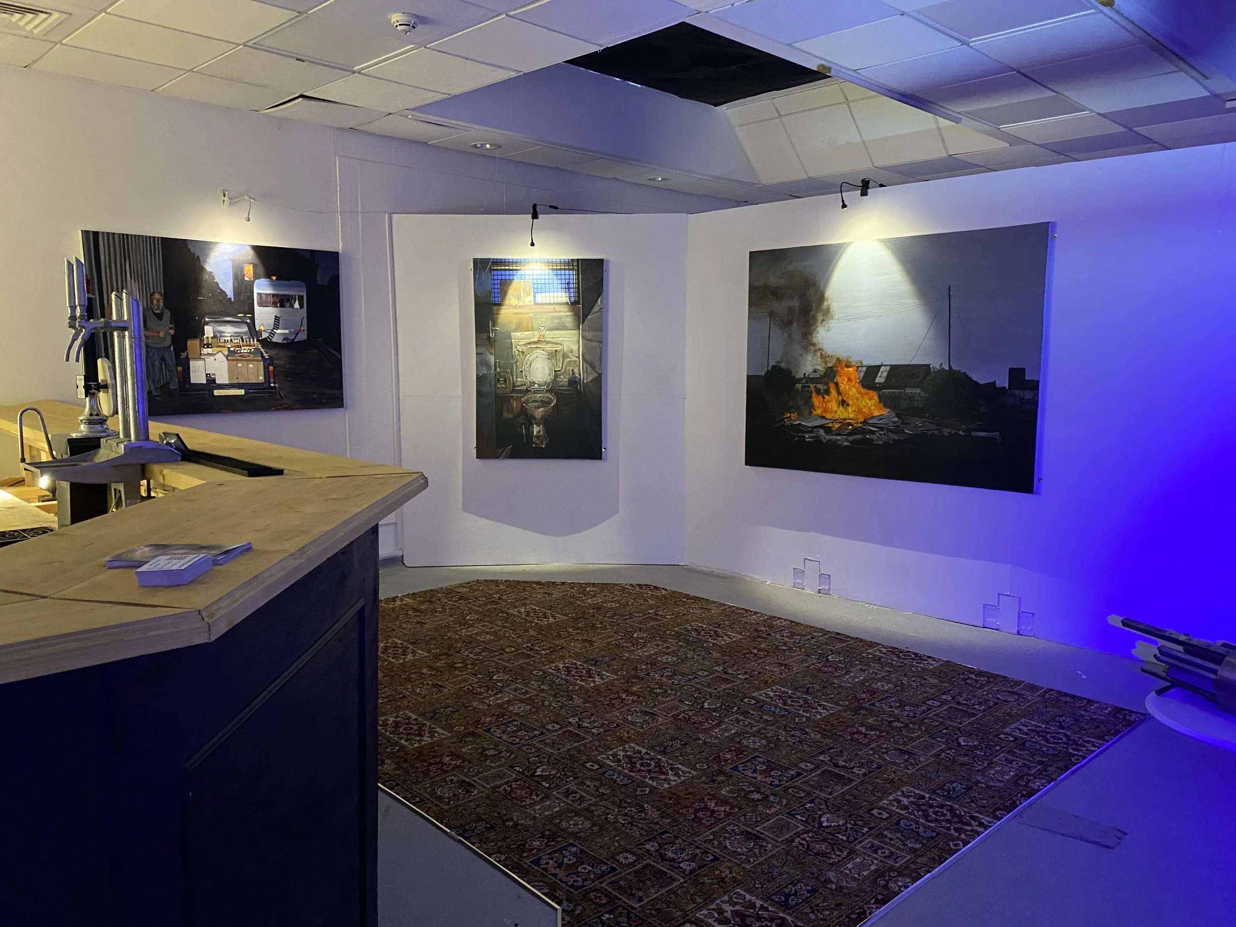 The Fox Inn, 2024, Installation 